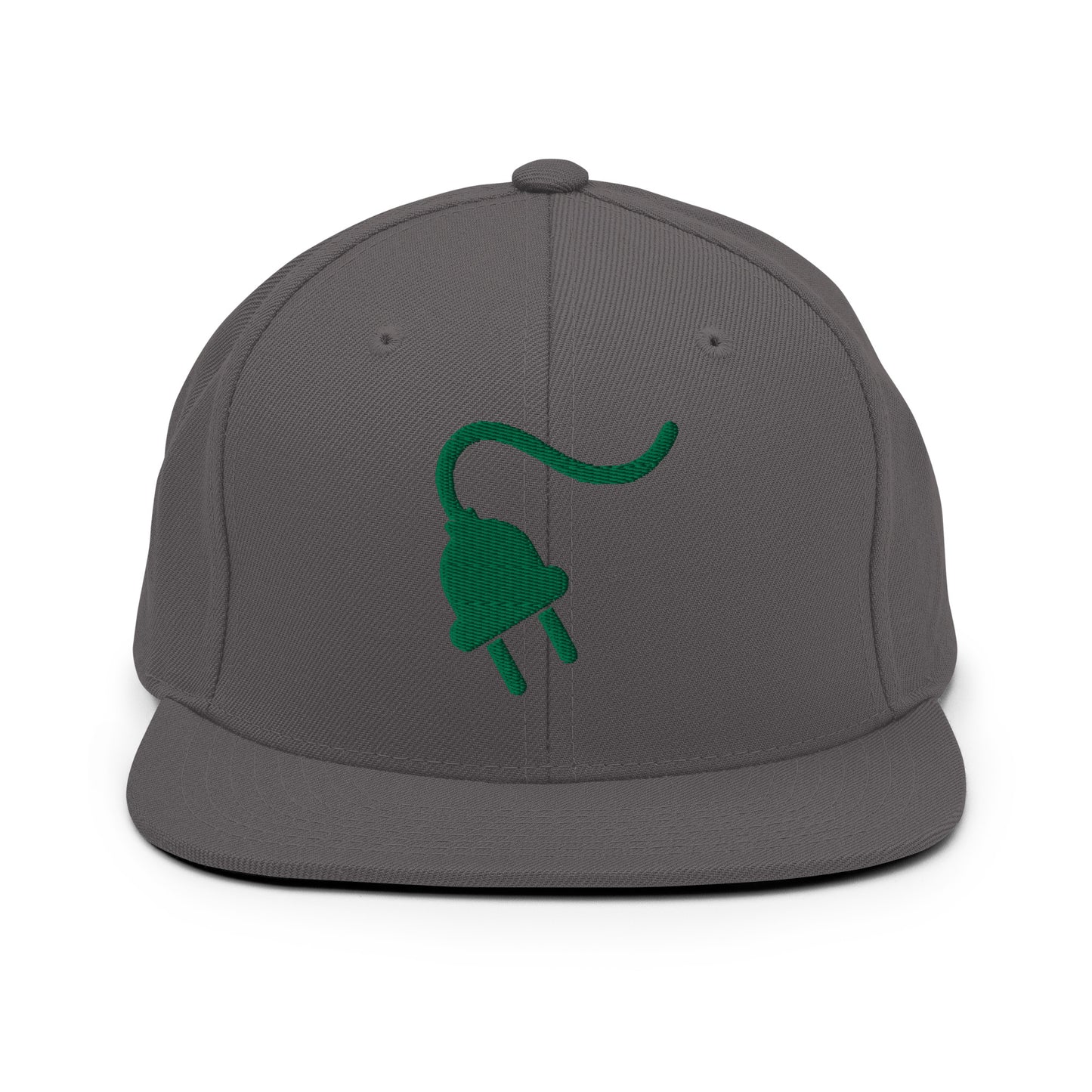 The Plug (Green) - Snapback Hat