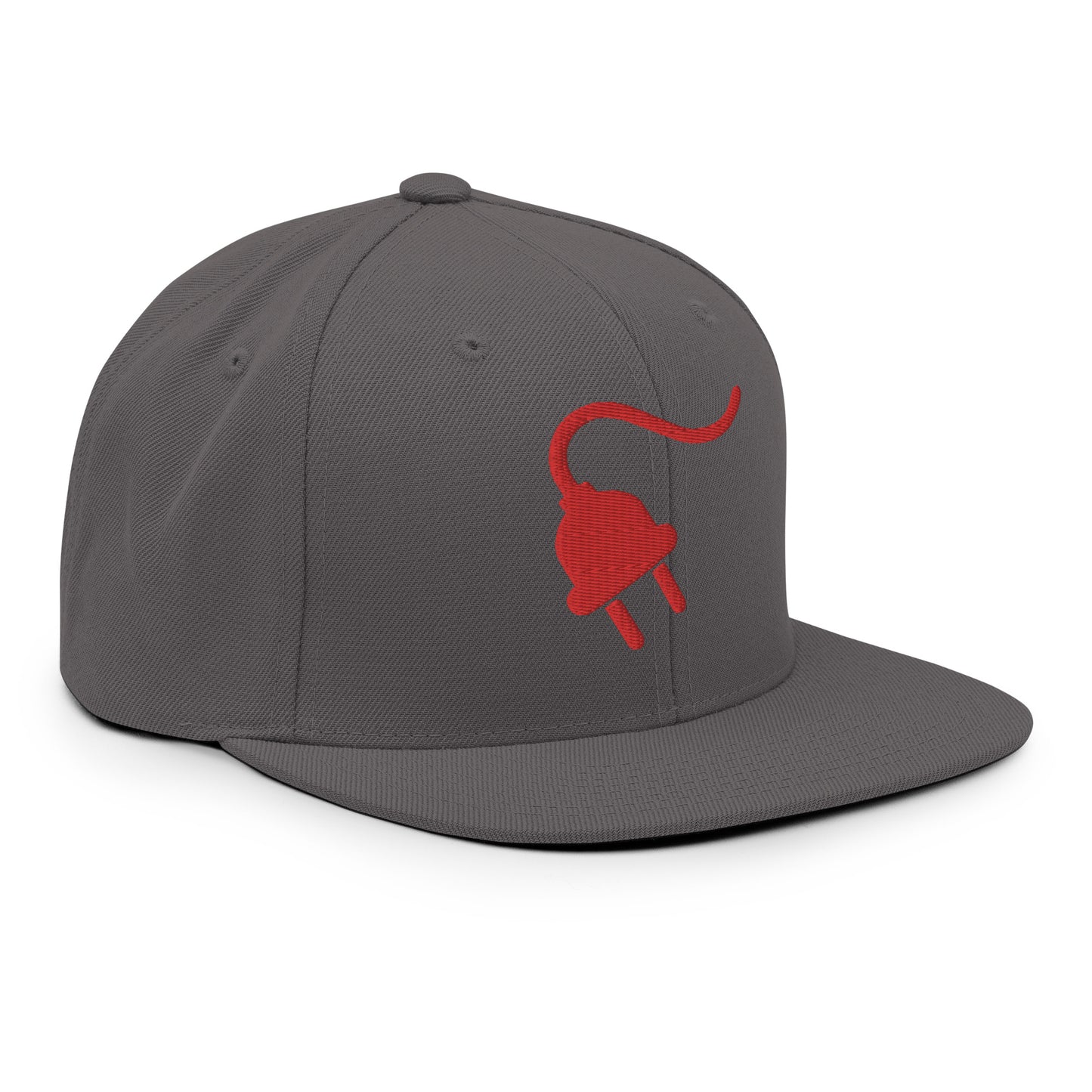 The Plug (Red) - Snapback Hat