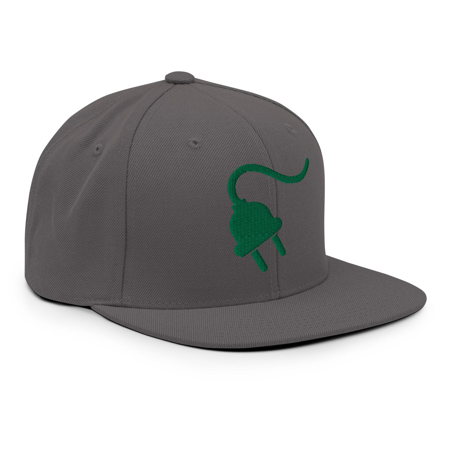 The Plug (Green) - Snapback Hat