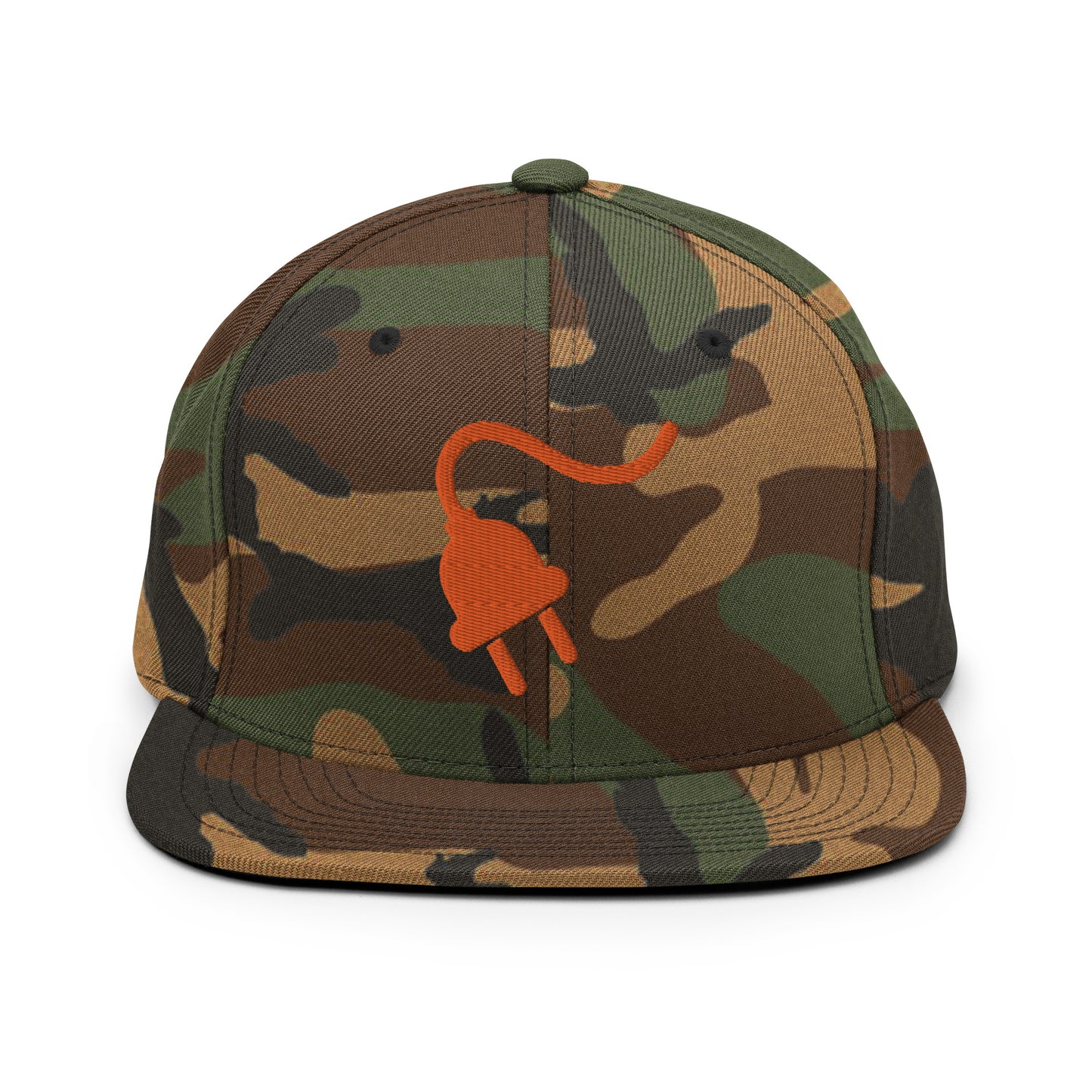 The Plug (Orange) - Snapback Hat