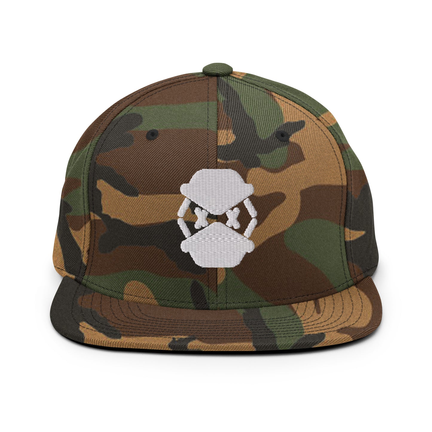 Plug (White) - Snapback Hat