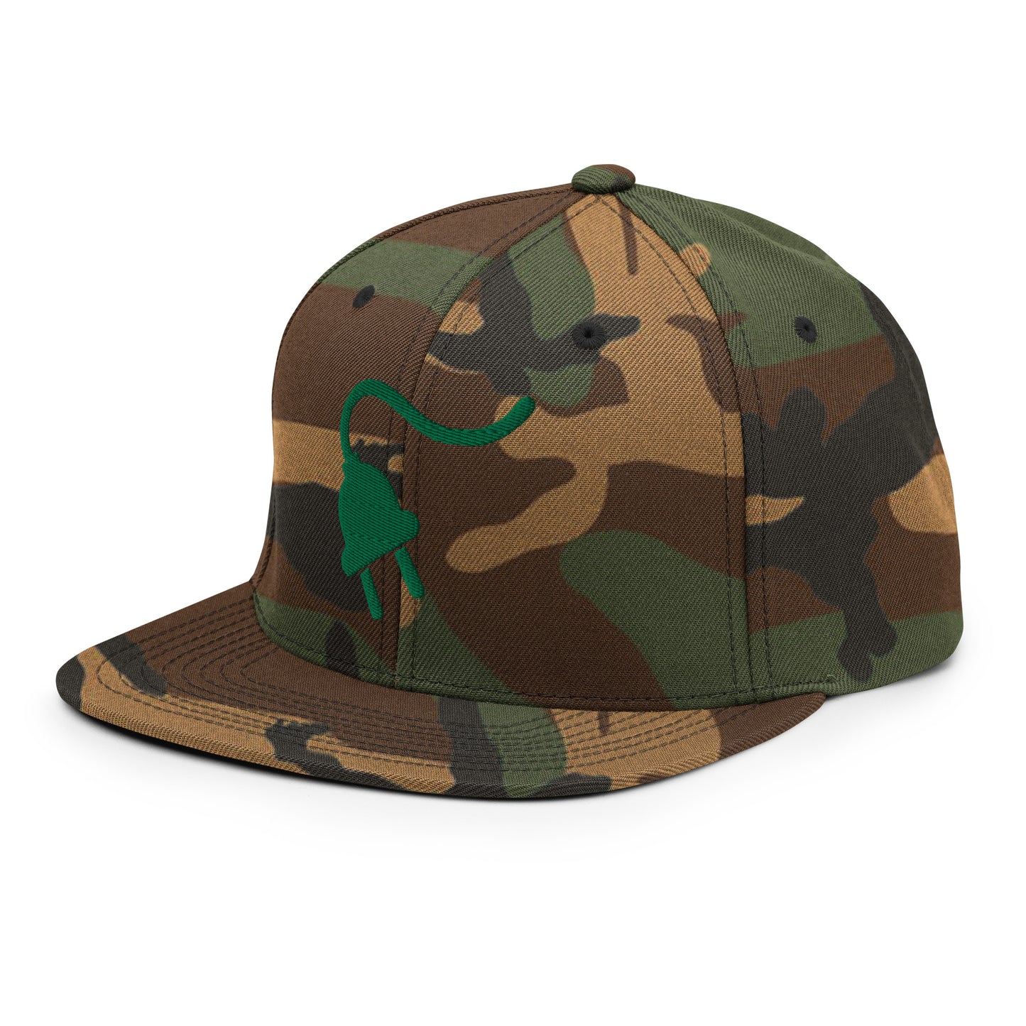 The Plug (Green) - Snapback Hat