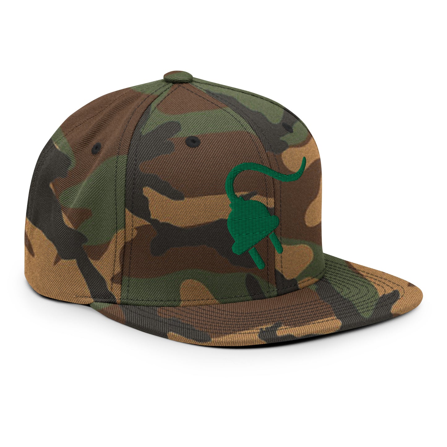 The Plug (Green) - Snapback Hat