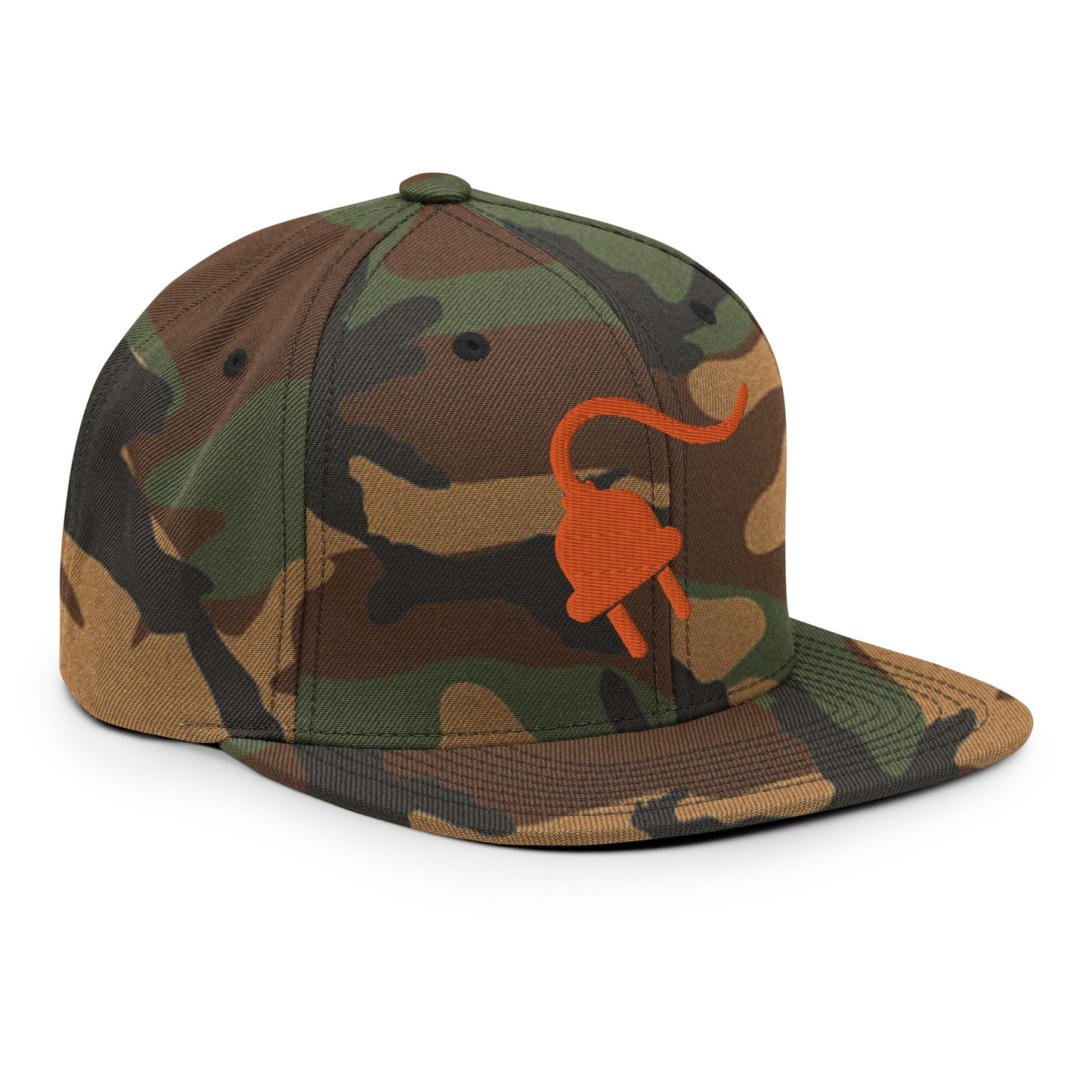 The Plug (Orange) - Snapback Hat