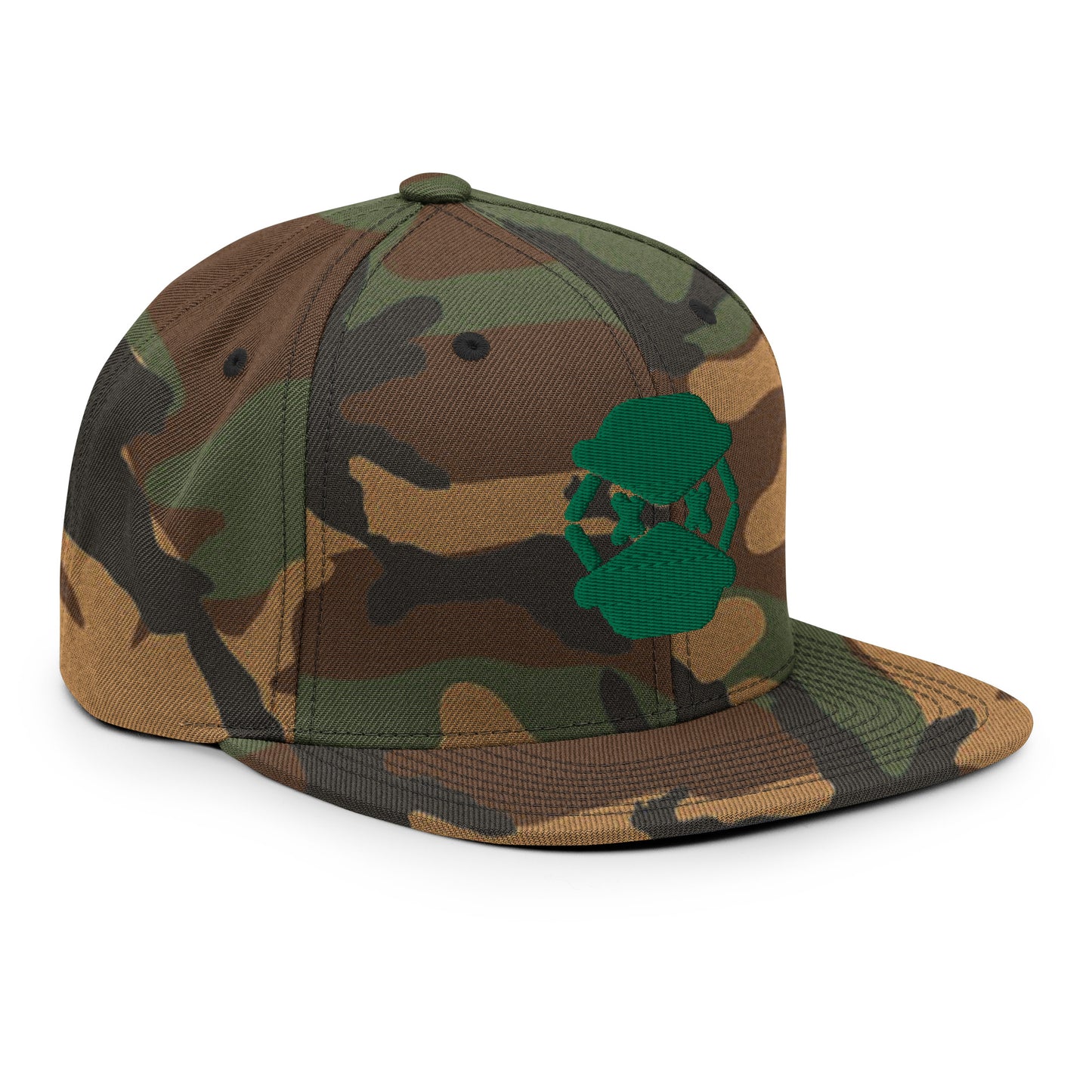 Plug (Green) - Snapback Hat