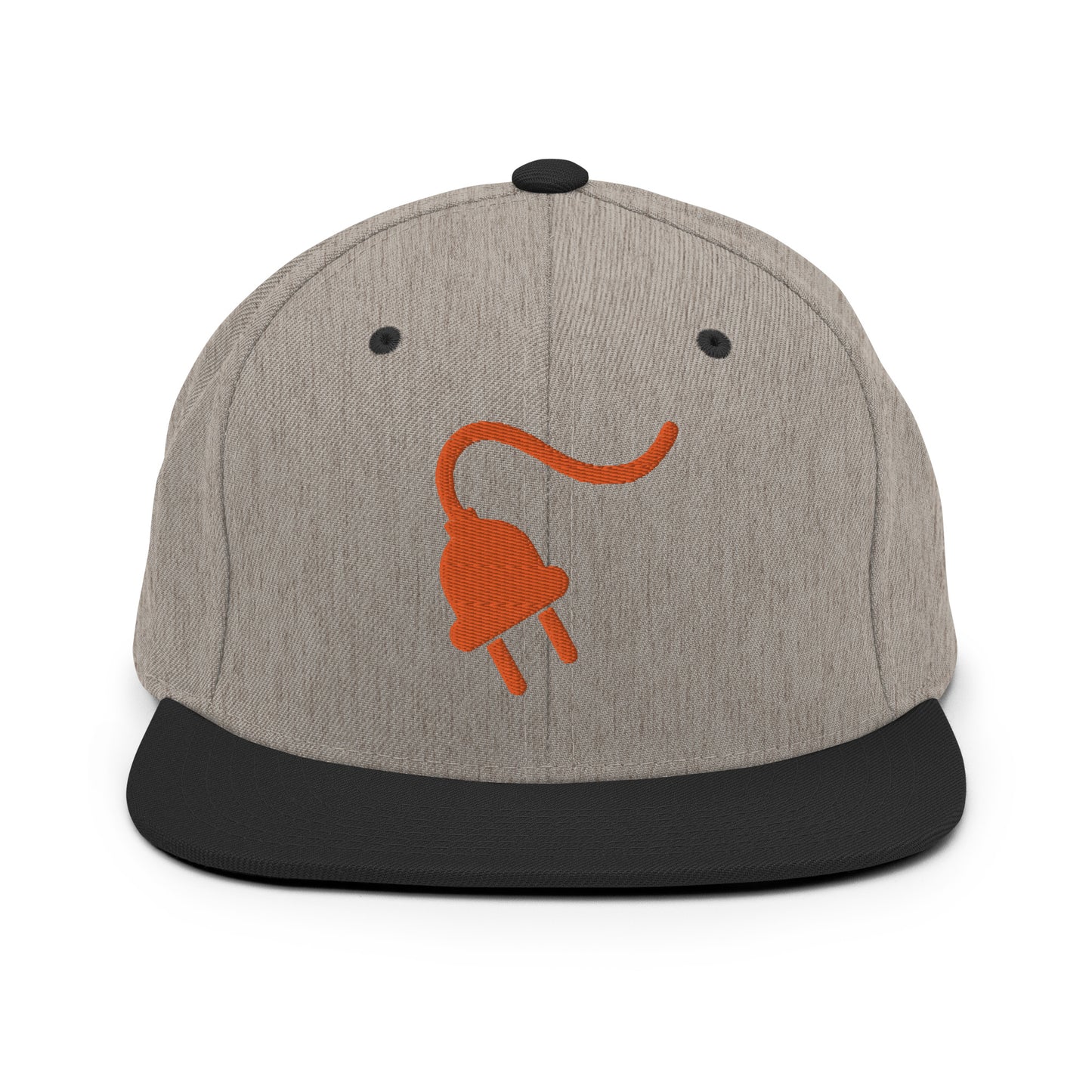 The Plug (Orange) - Snapback Hat