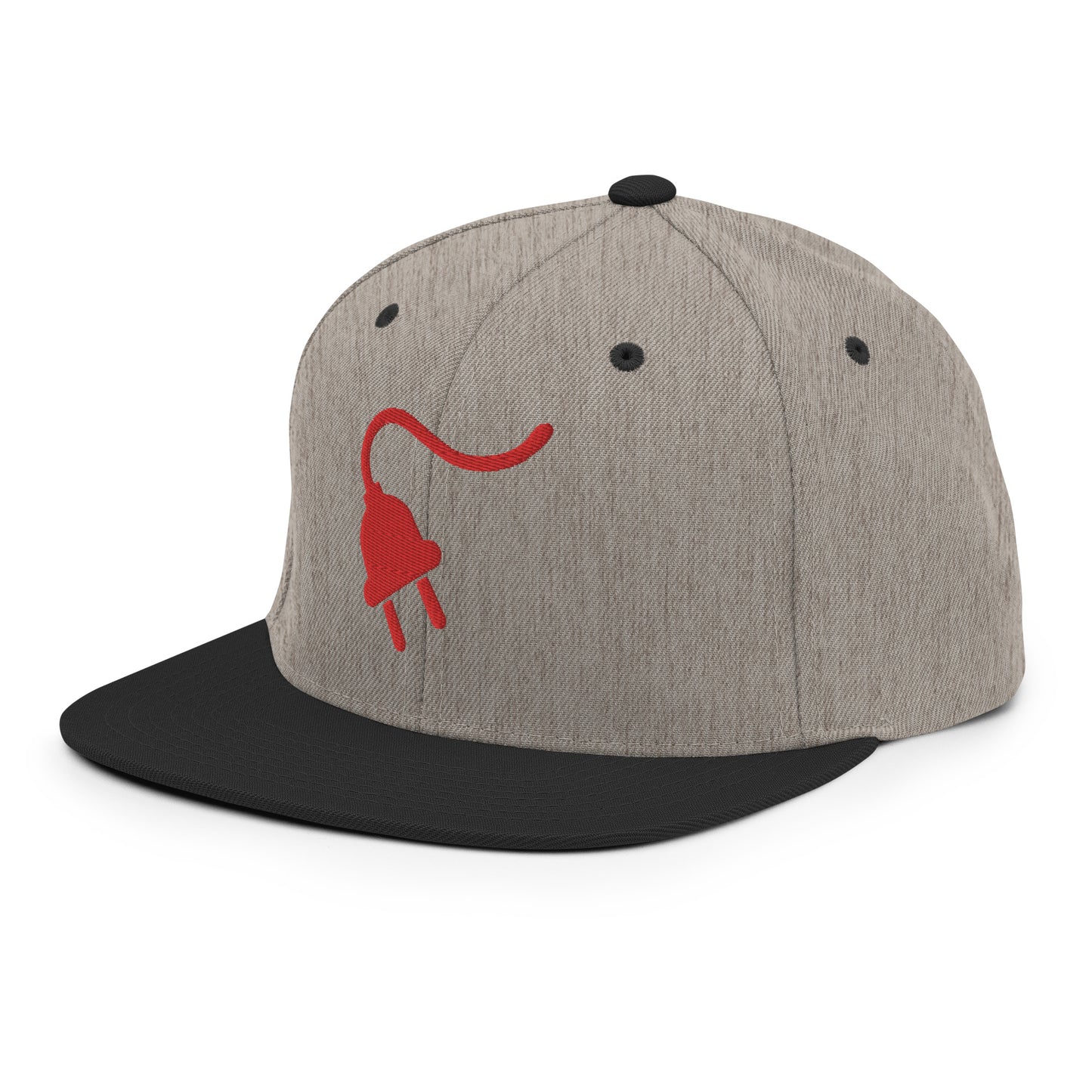 The Plug (Red) - Snapback Hat