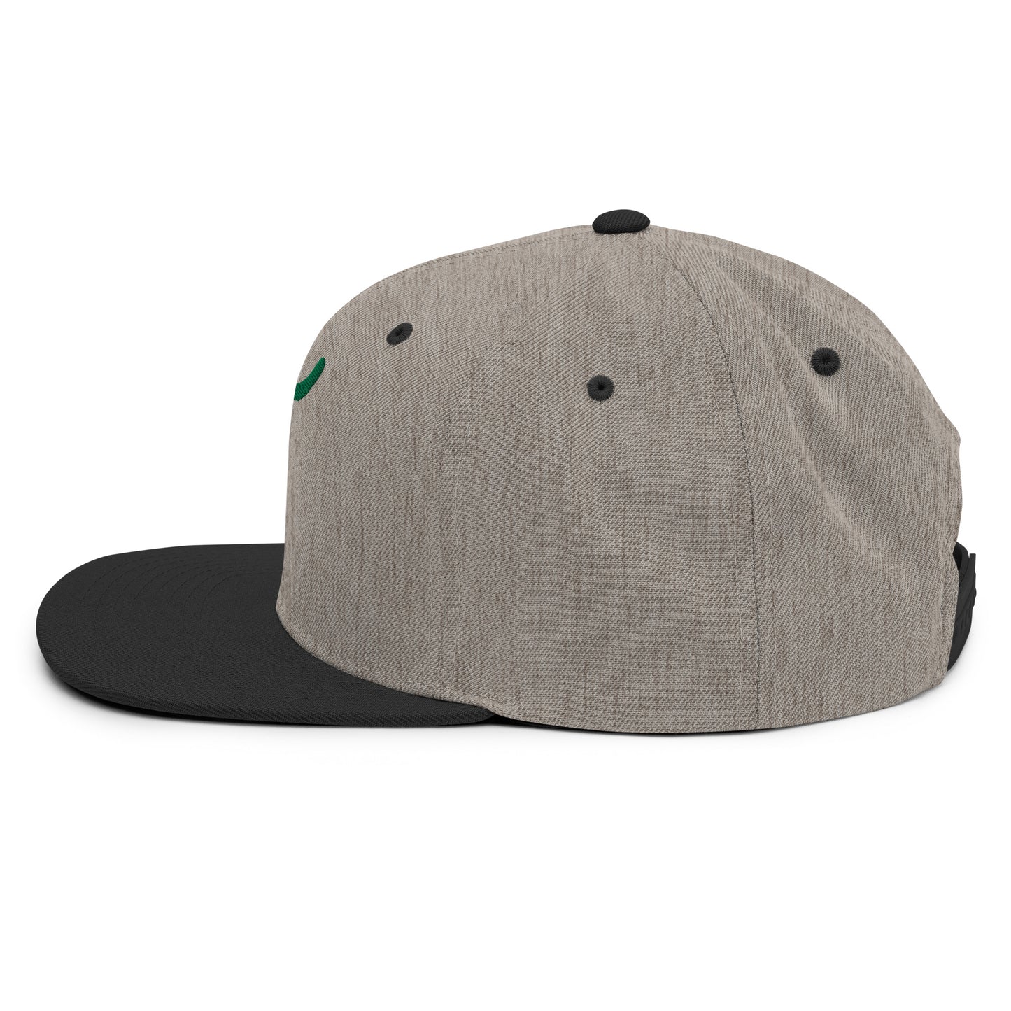 The Plug (Green) - Snapback Hat