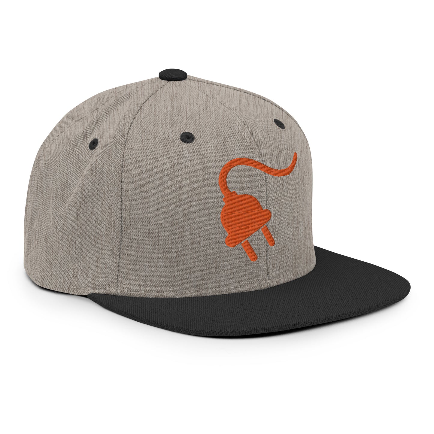 The Plug (Orange) - Snapback Hat