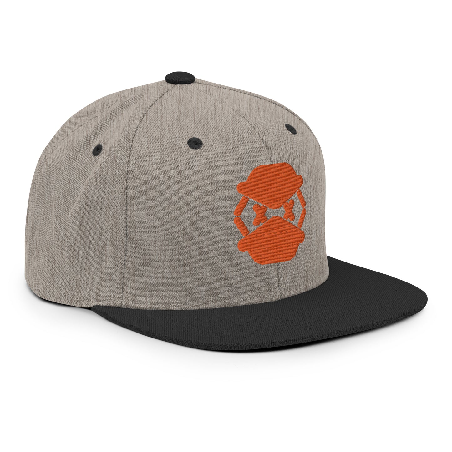 Plug (Orange) - Snapback Hat