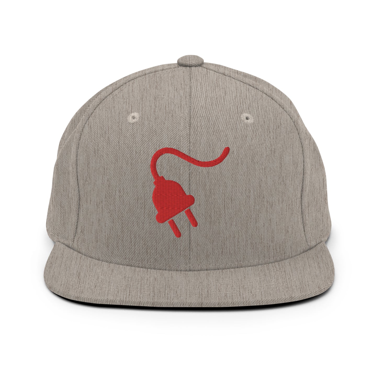 The Plug (Red) - Snapback Hat