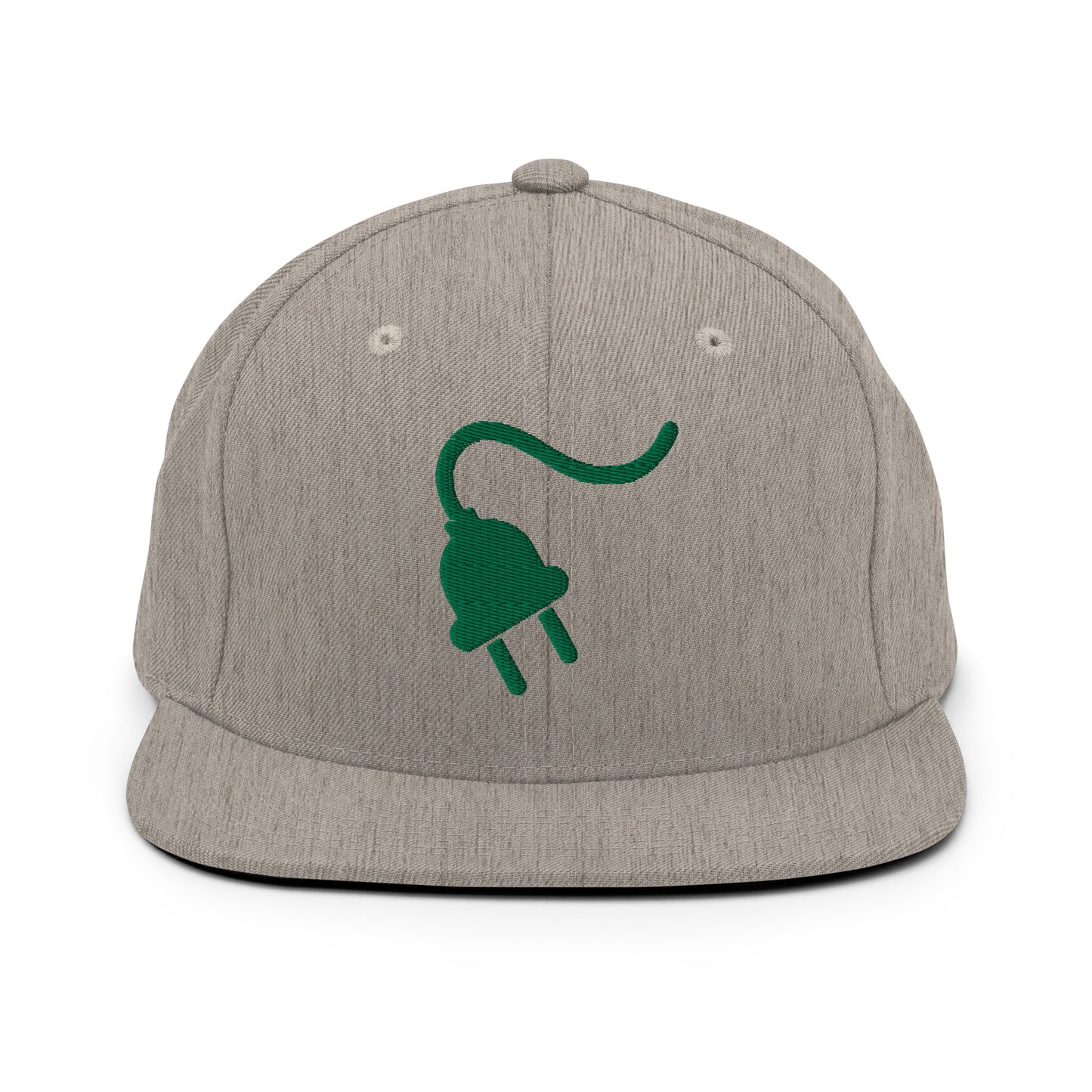 The Plug (Green) - Snapback Hat