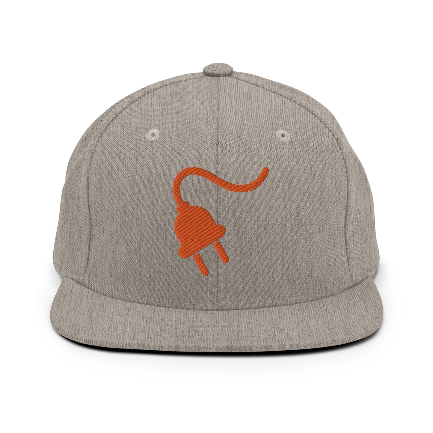 The Plug (Orange) - Snapback Hat