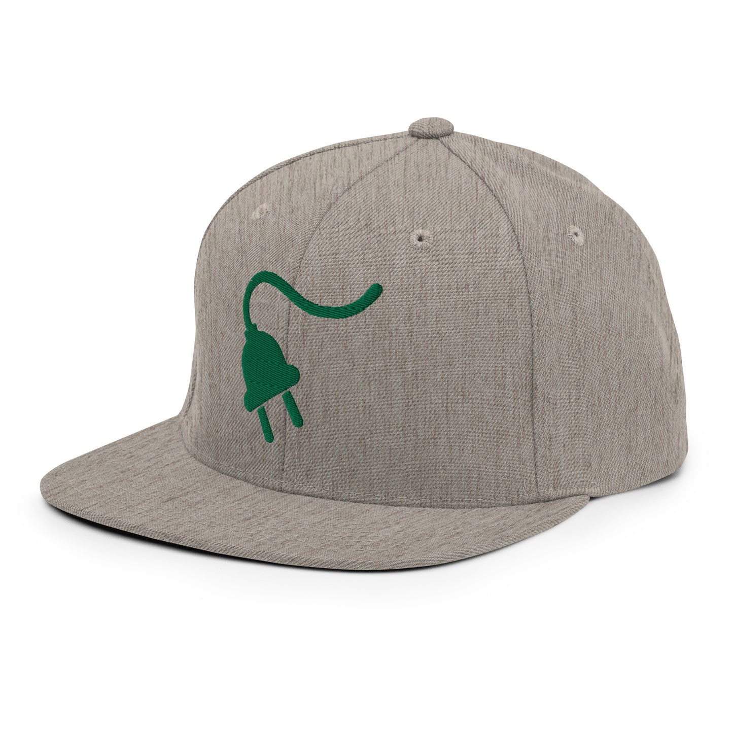 The Plug (Green) - Snapback Hat