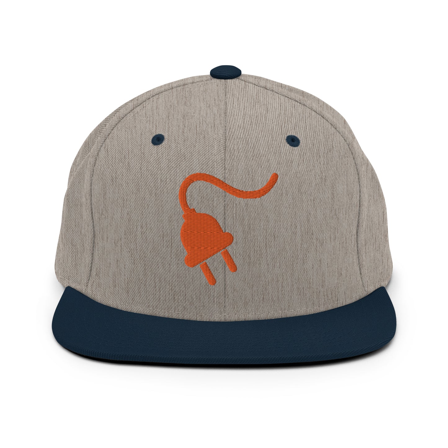 The Plug (Orange) - Snapback Hat