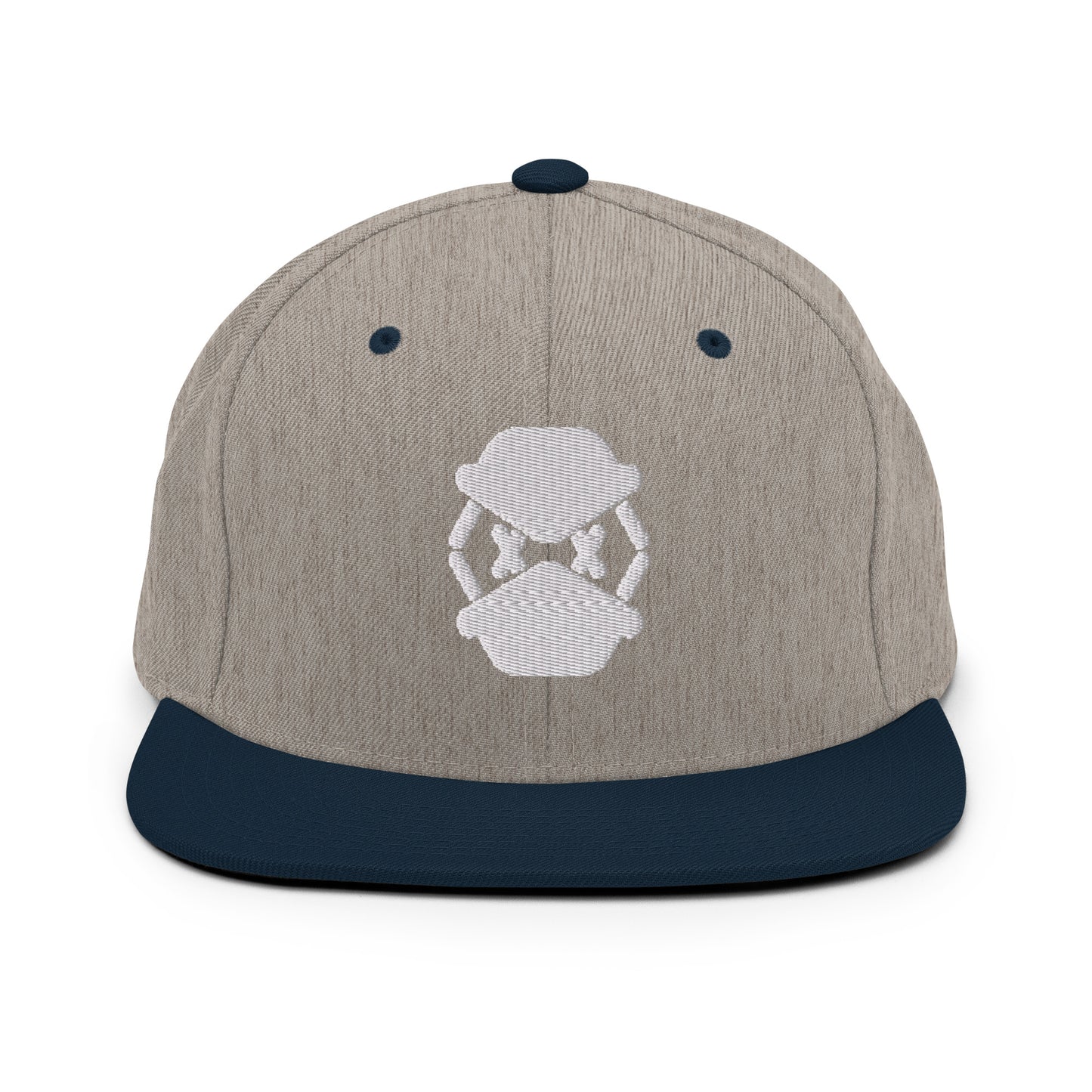 Plug (White) - Snapback Hat