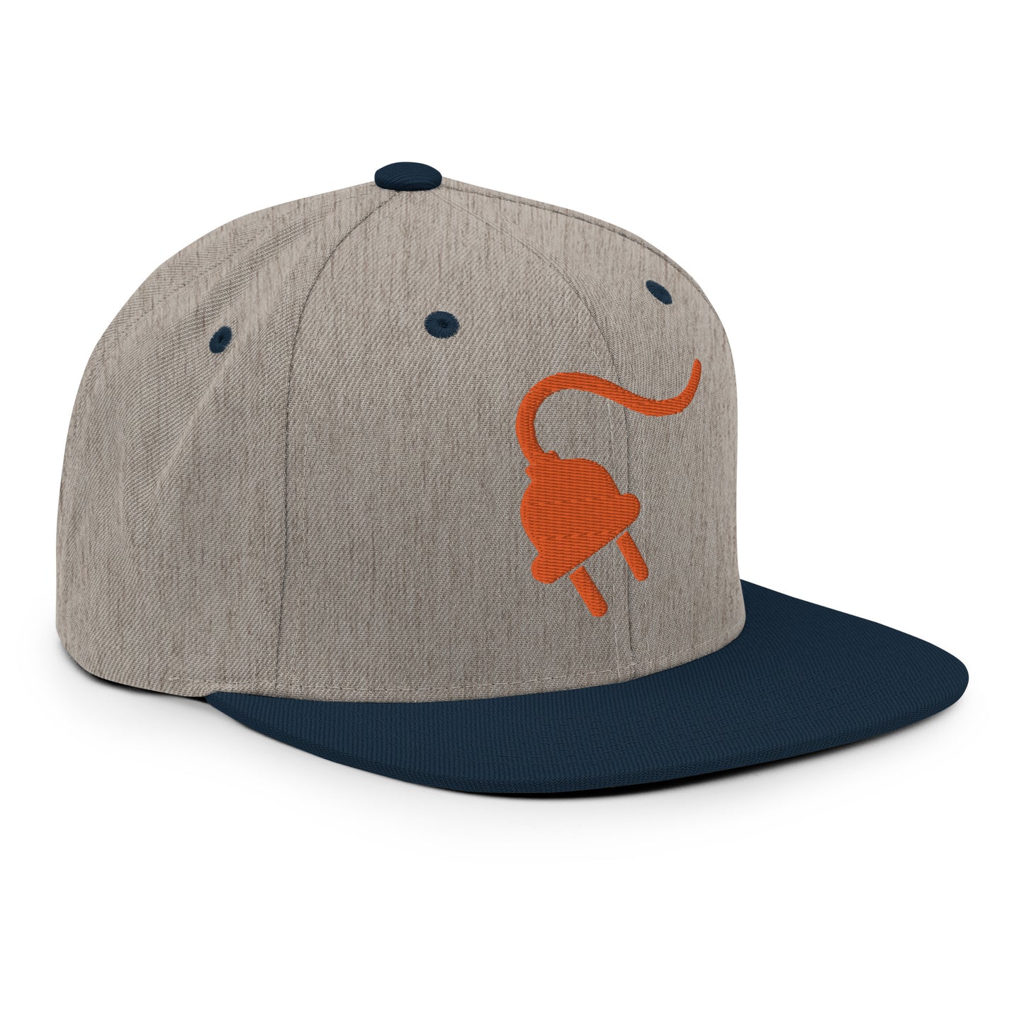 The Plug (Orange) - Snapback Hat