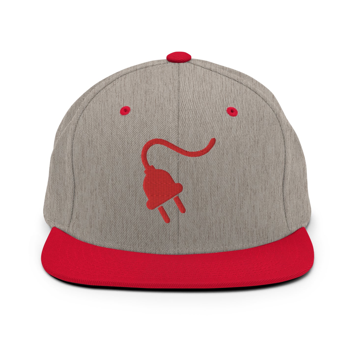The Plug (Red) - Snapback Hat