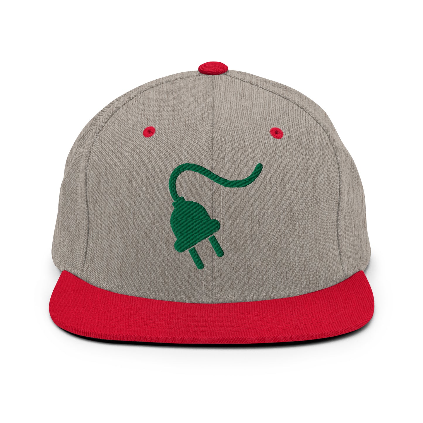 The Plug (Green) - Snapback Hat