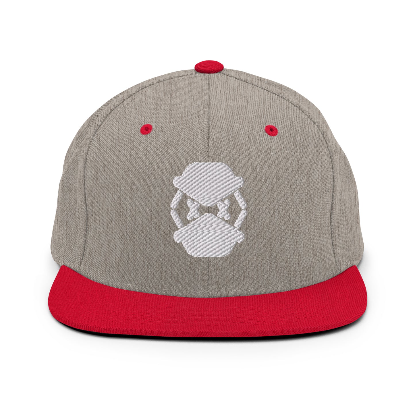 Plug (White) - Snapback Hat