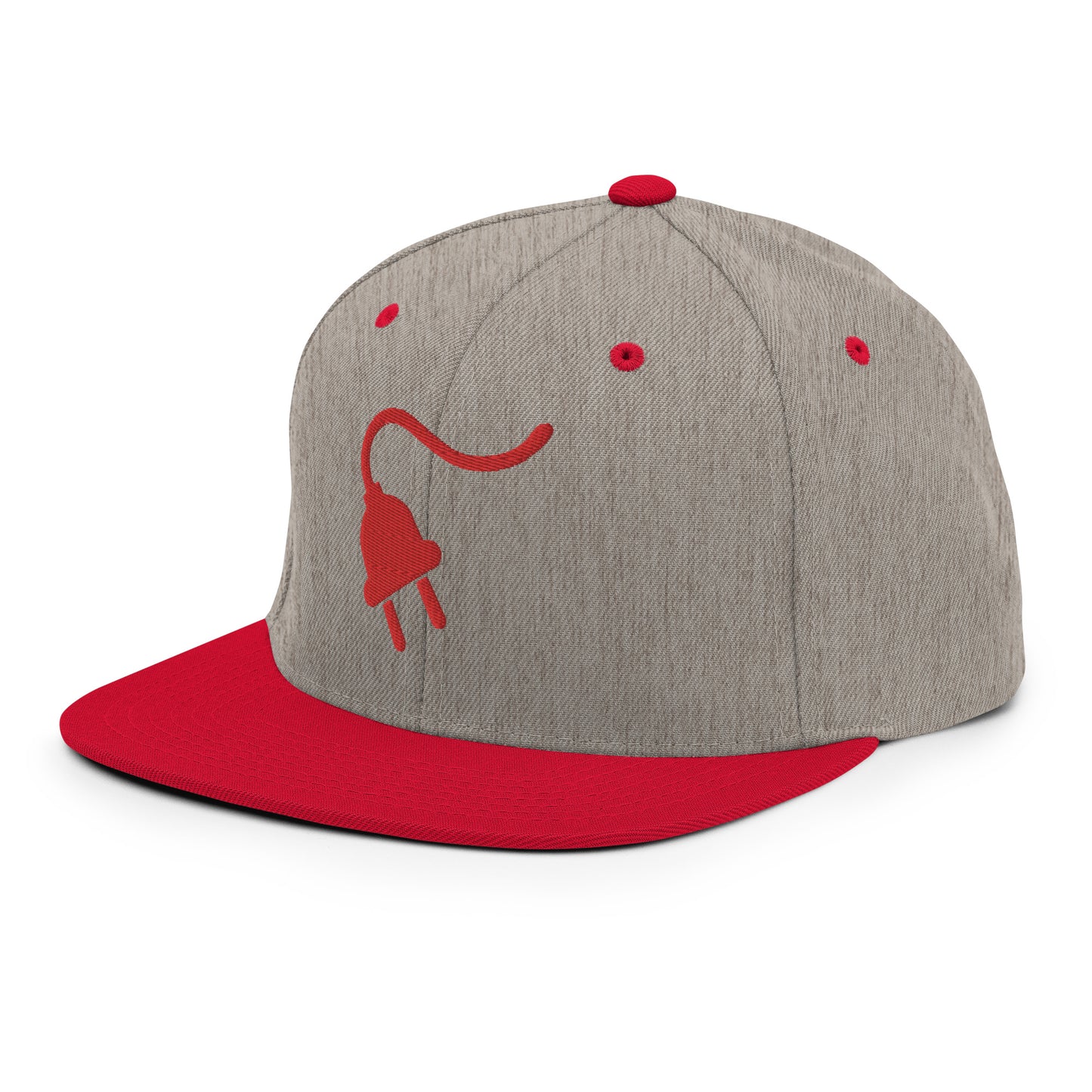 The Plug (Red) - Snapback Hat