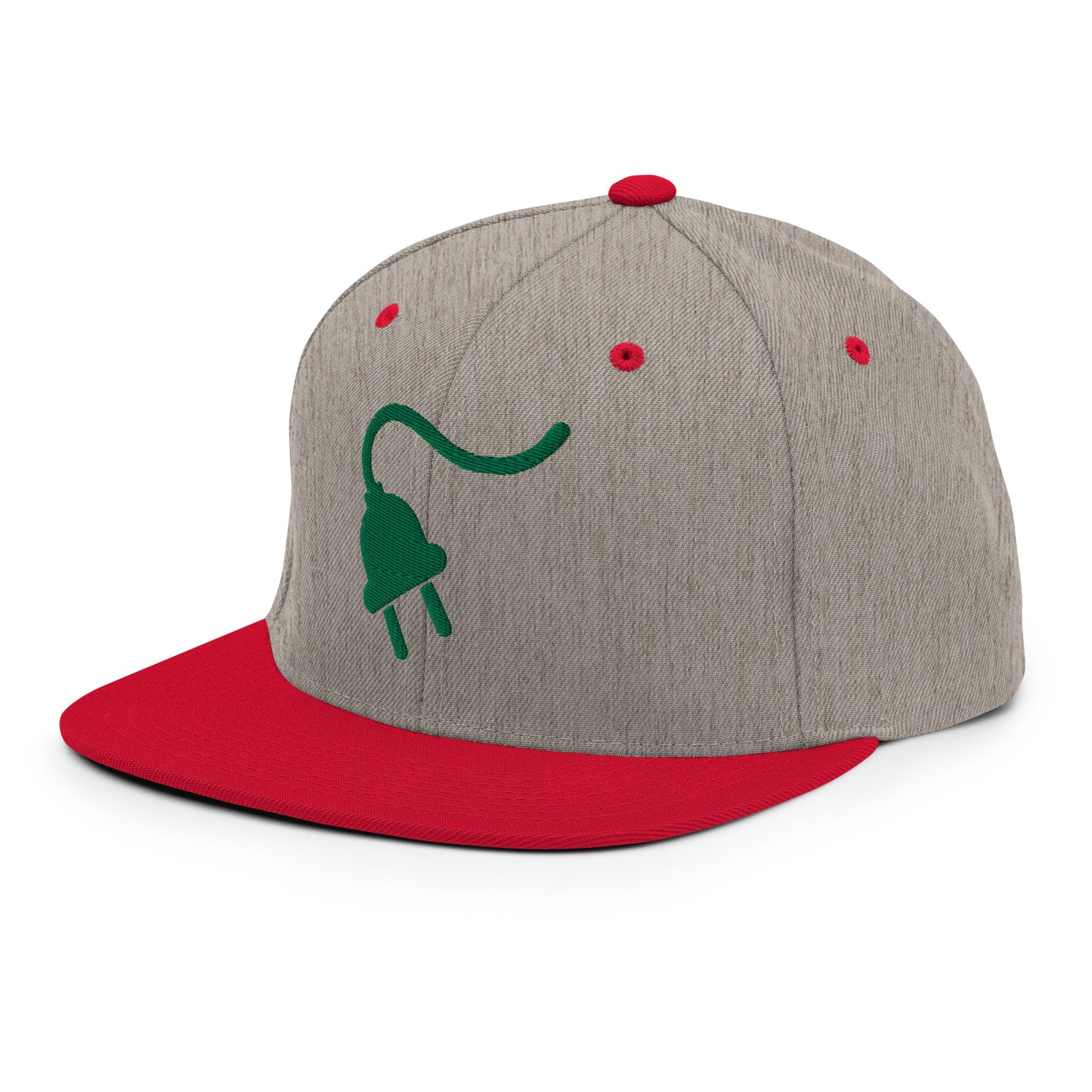 The Plug (Green) - Snapback Hat