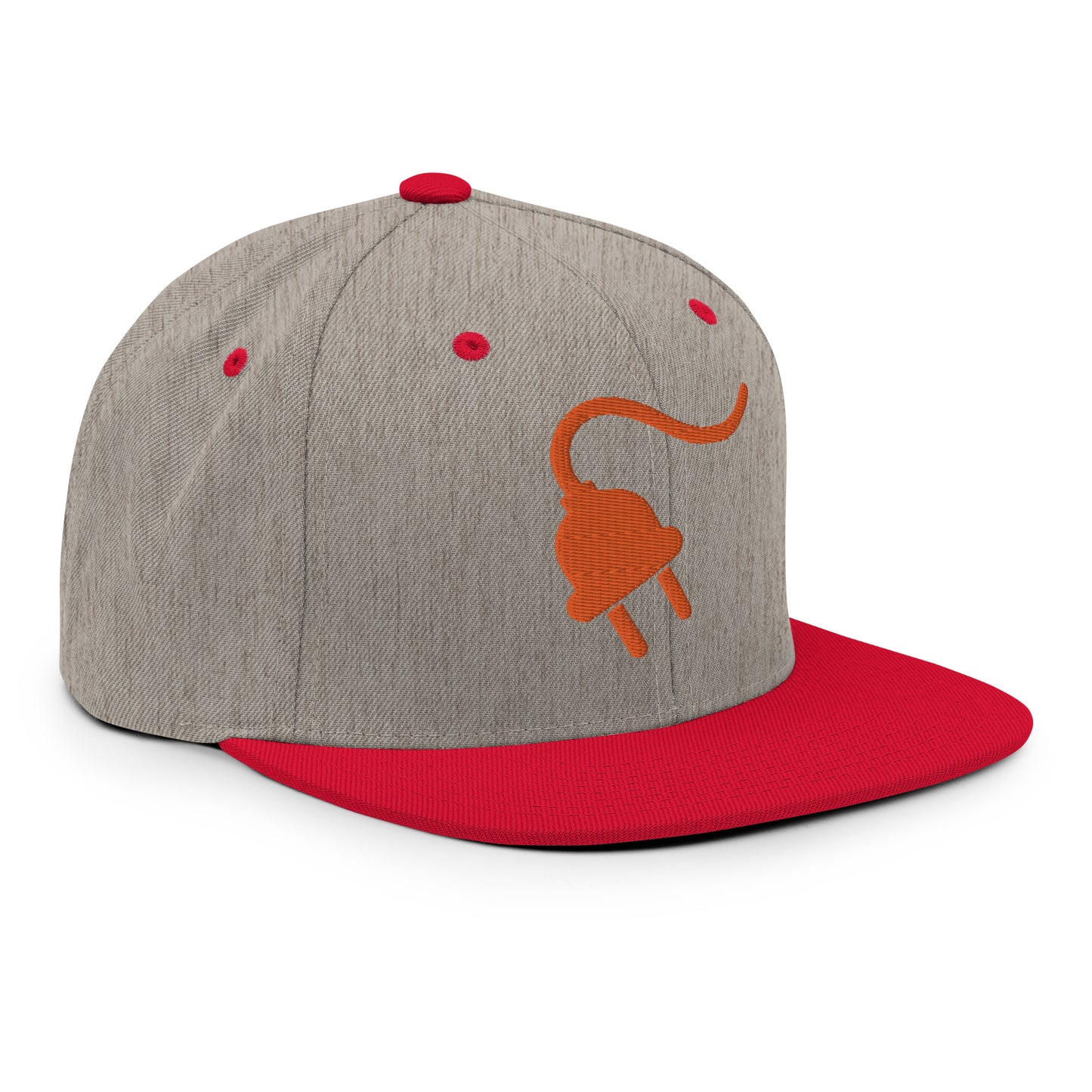 The Plug (Orange) - Snapback Hat