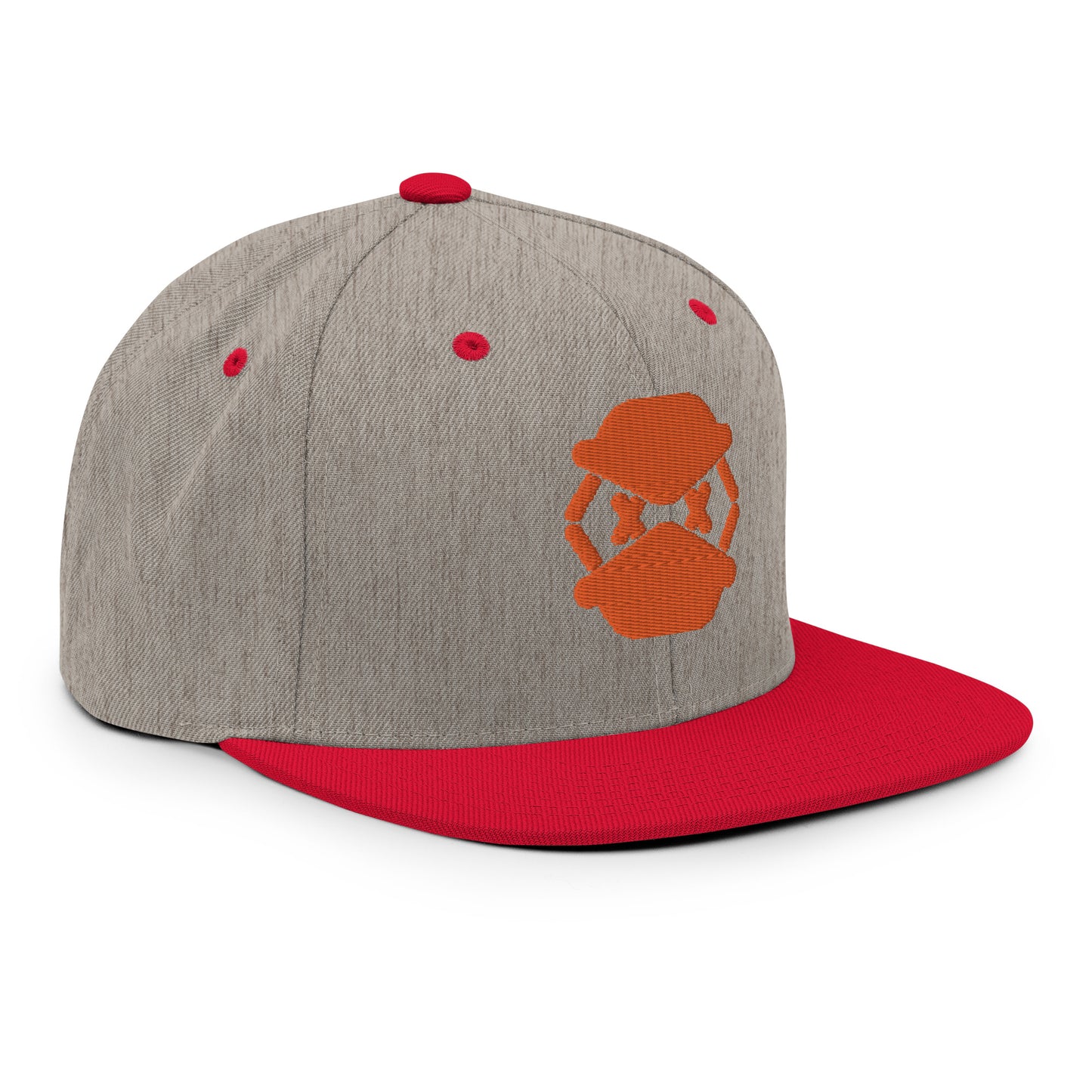 Plug (Orange) - Snapback Hat