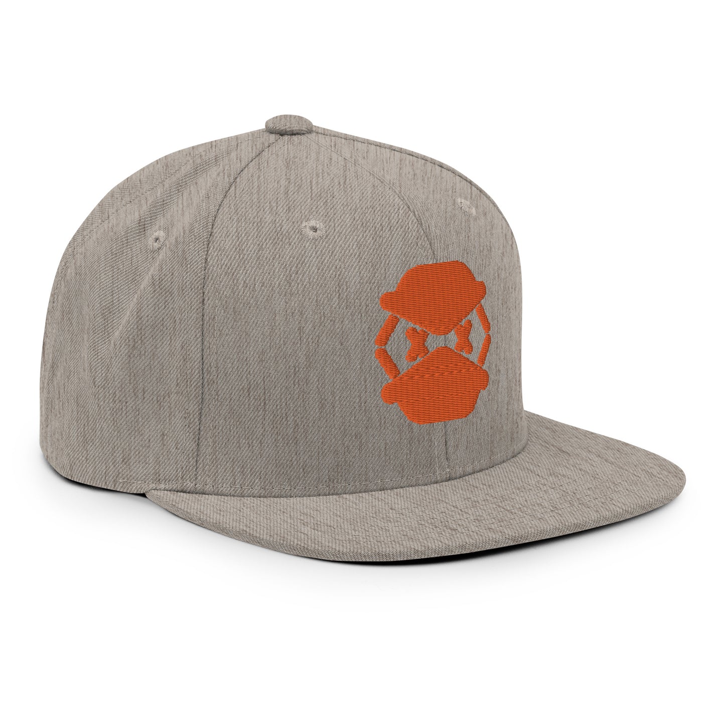 Plug (Orange) - Snapback Hat