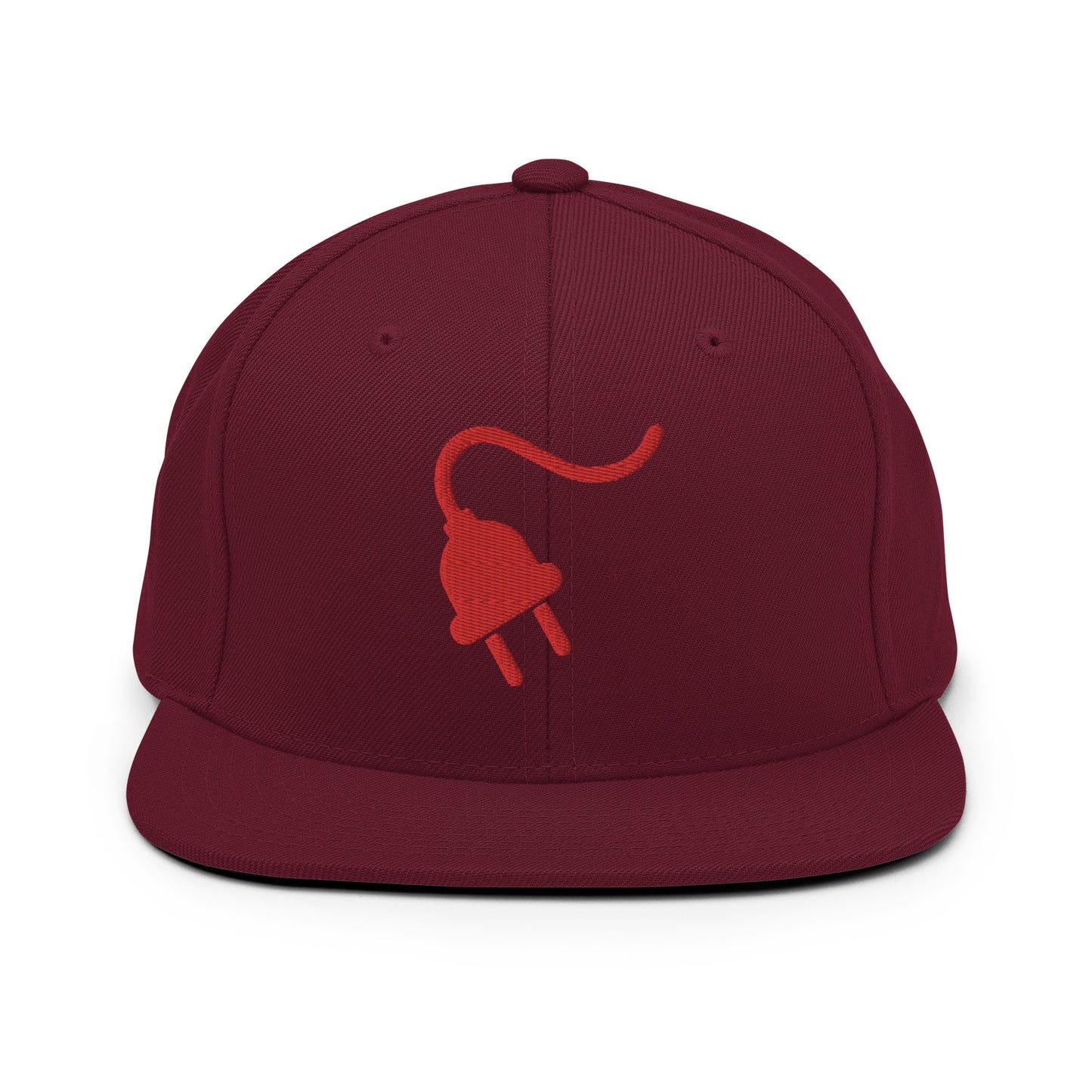 The Plug (Red) - Snapback Hat