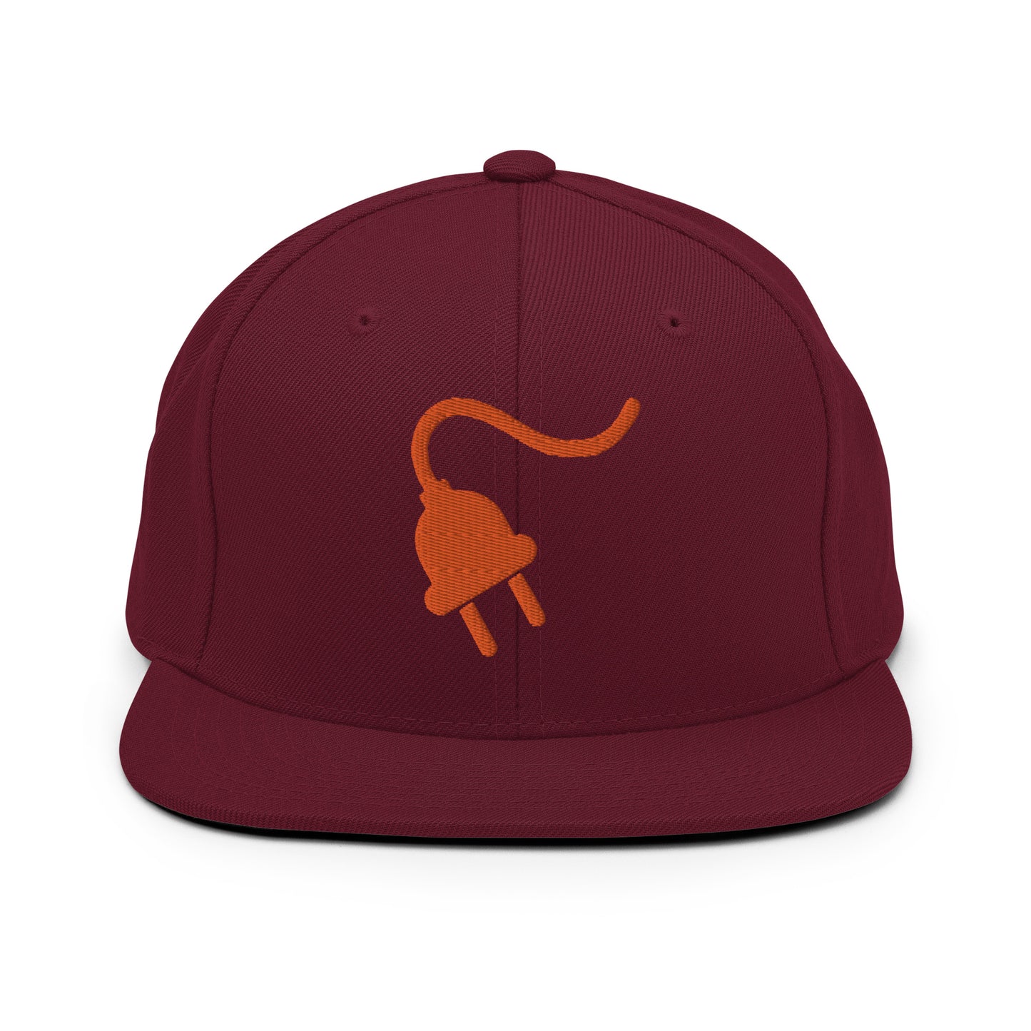 The Plug (Orange) - Snapback Hat