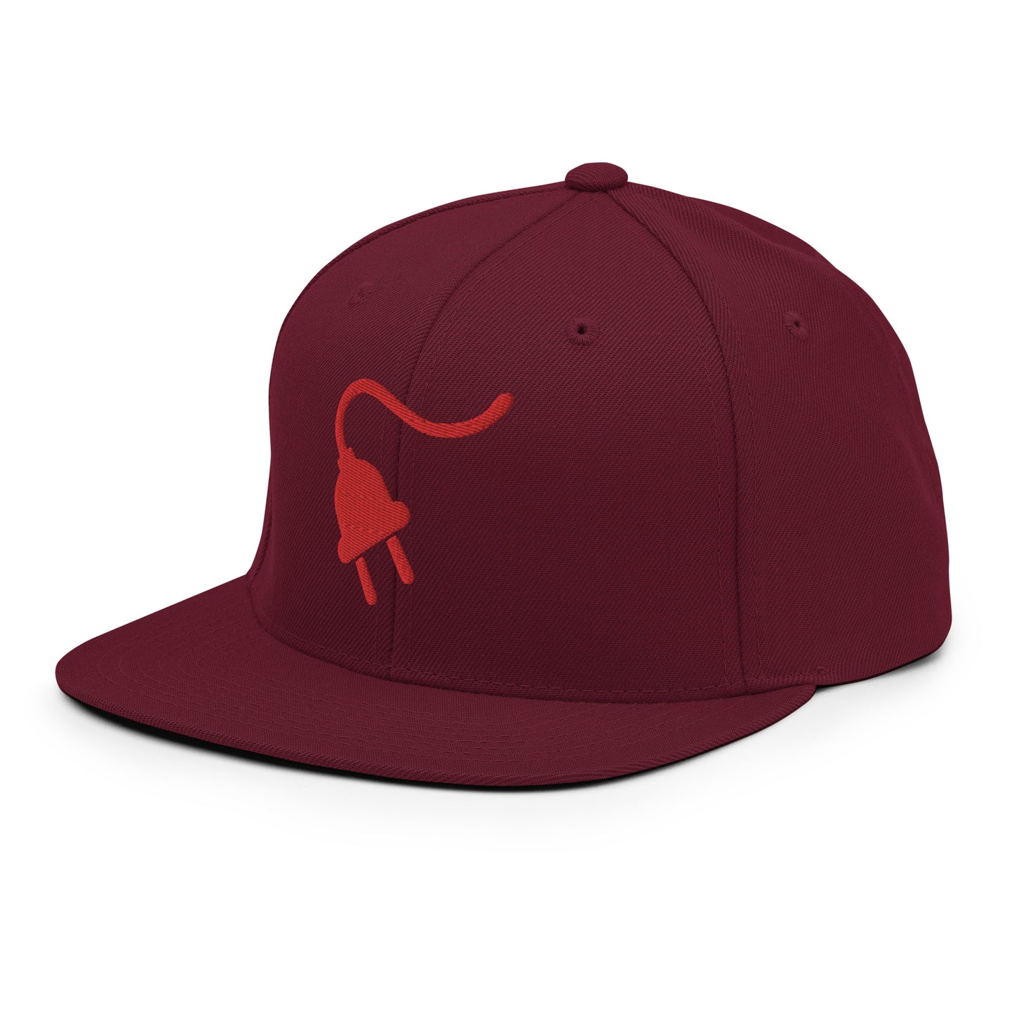 The Plug (Red) - Snapback Hat