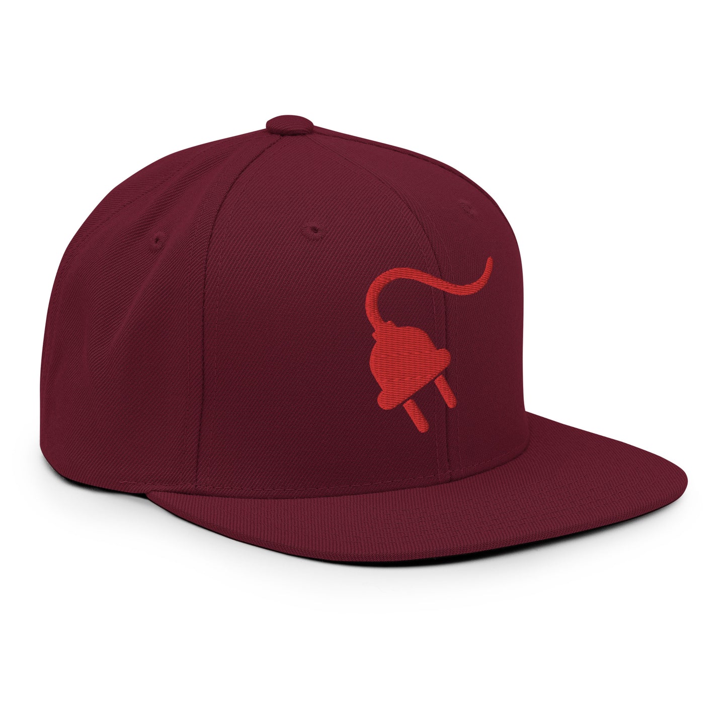 The Plug (Red) - Snapback Hat