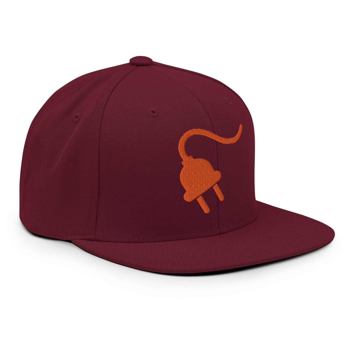 The Plug (Orange) - Snapback Hat