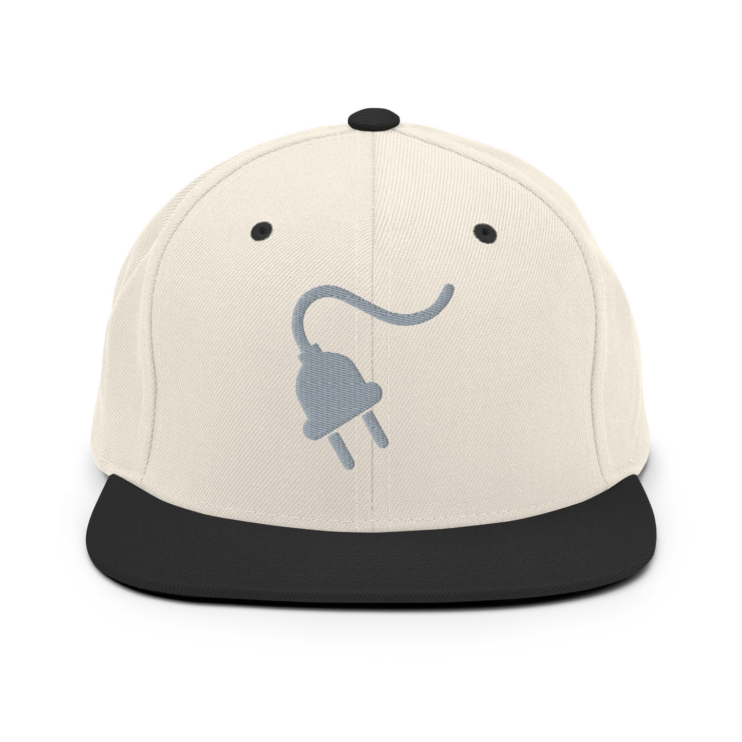 The Plug (Grey) - Snapback Hat