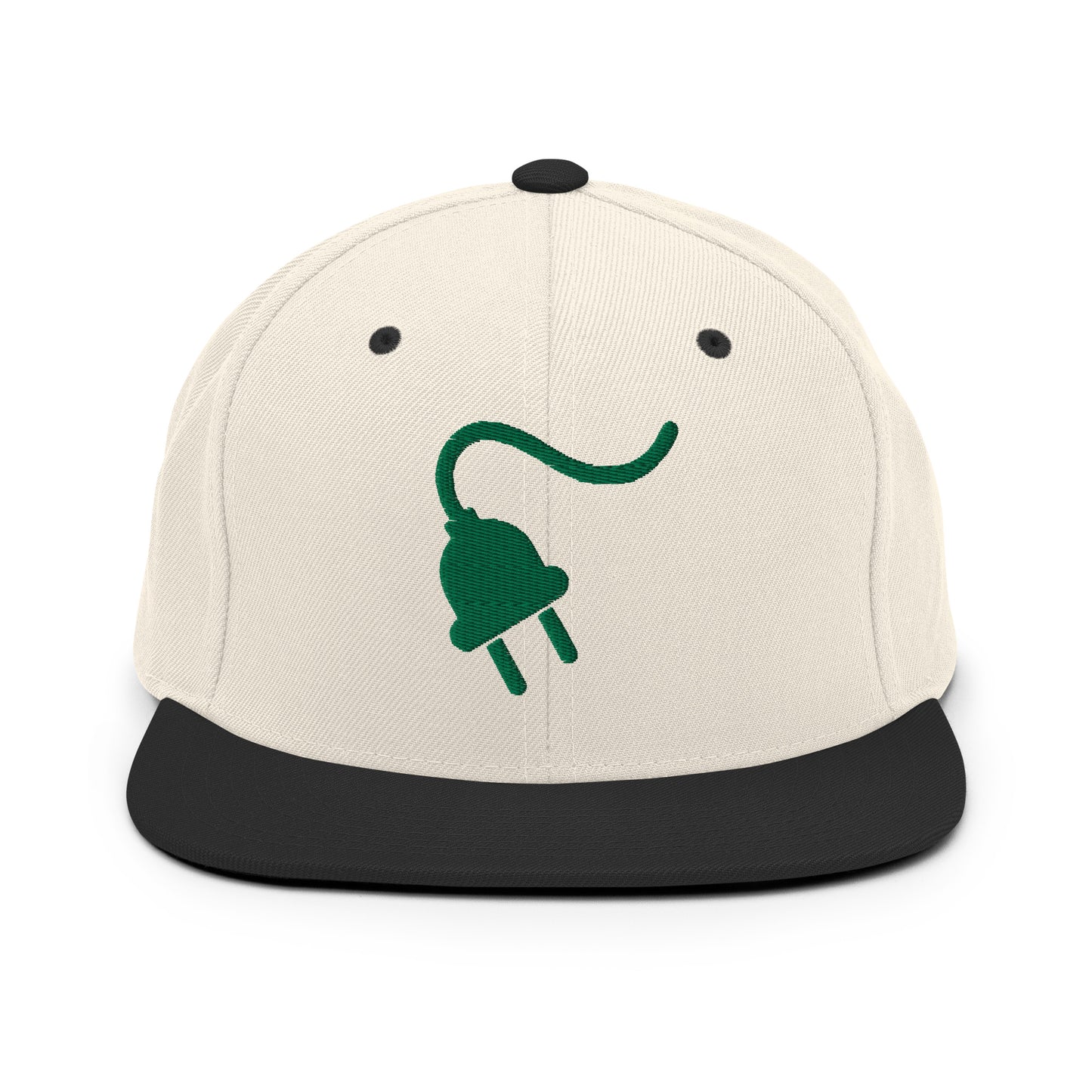 The Plug (Green) - Snapback Hat