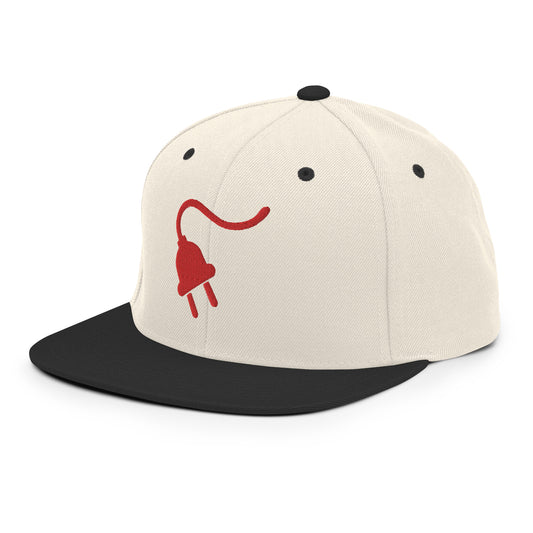 The Plug (Red) - Snapback Hat