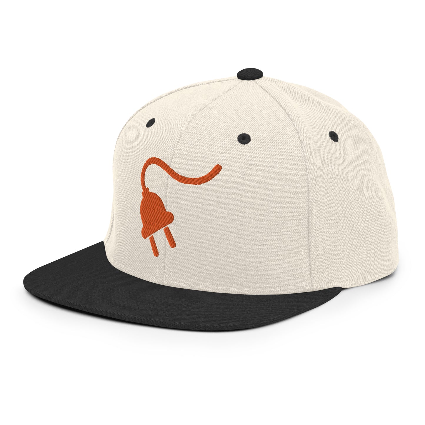 The Plug (Orange) - Snapback Hat