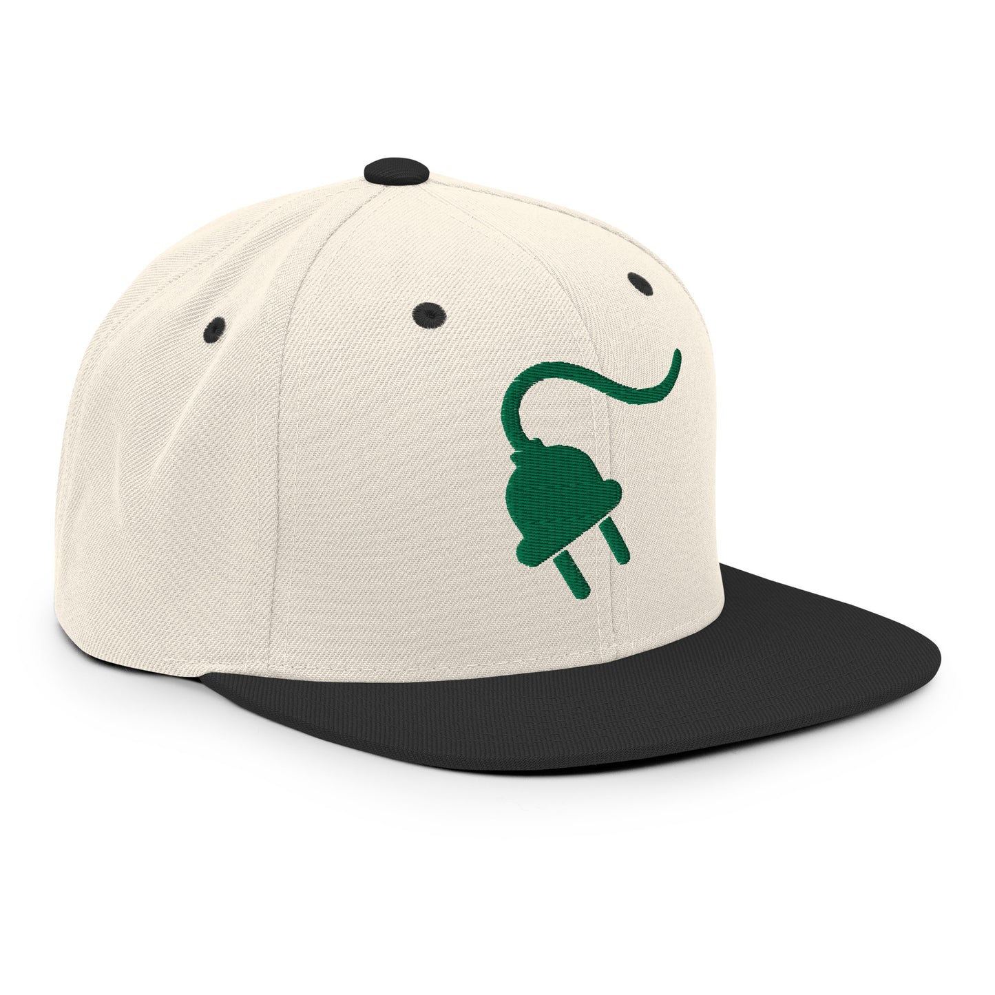 The Plug (Green) - Snapback Hat