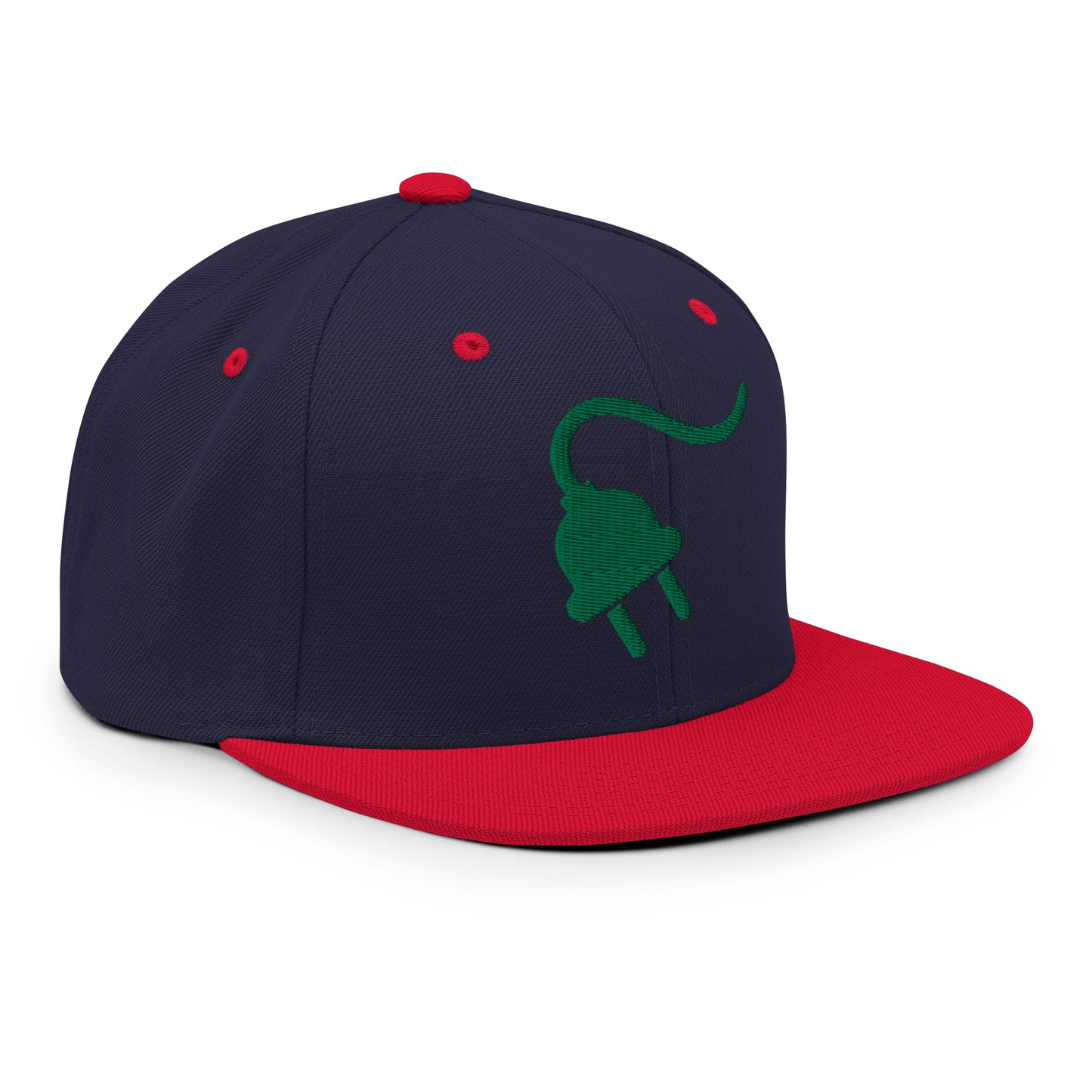 The Plug (Green) - Snapback Hat