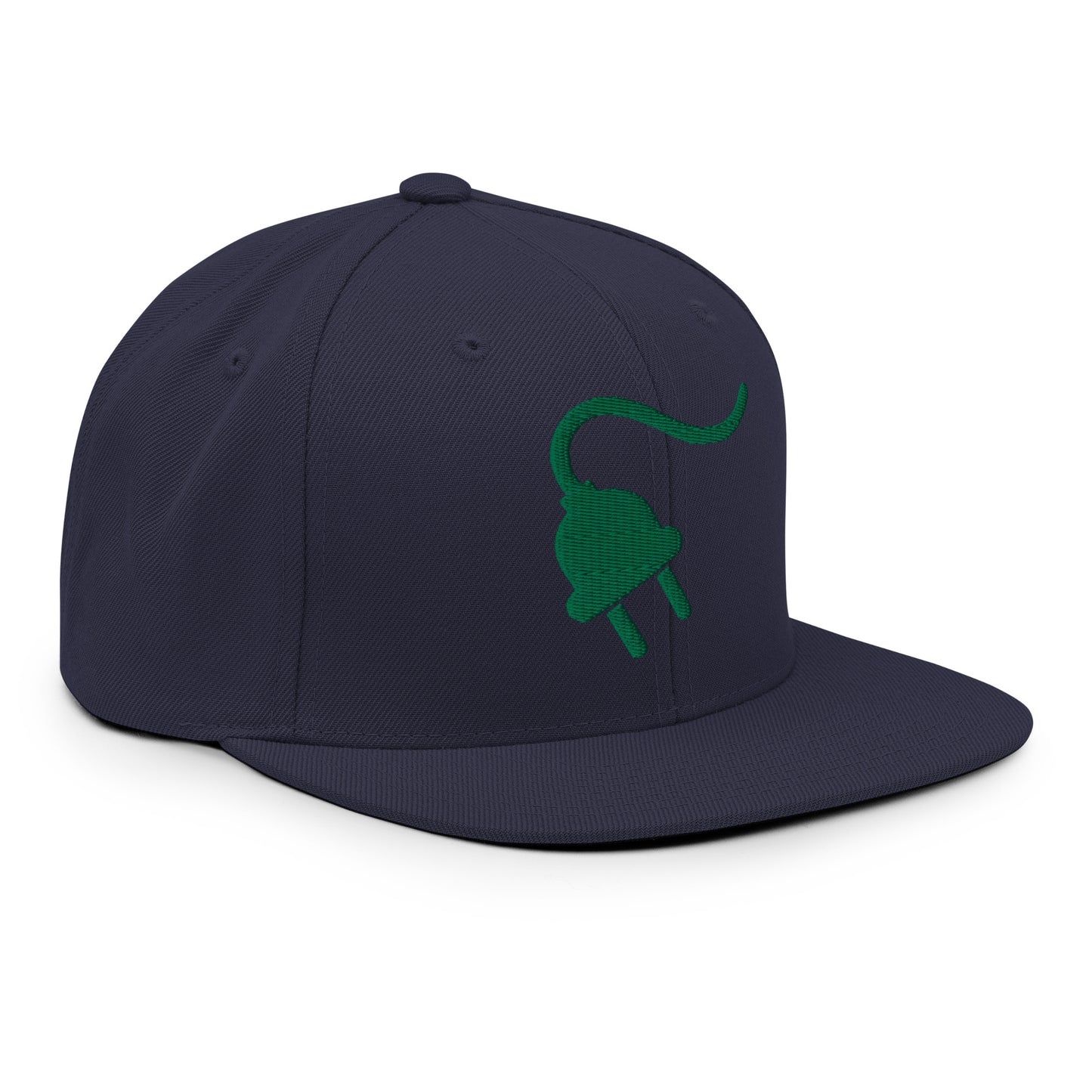 The Plug (Green) - Snapback Hat