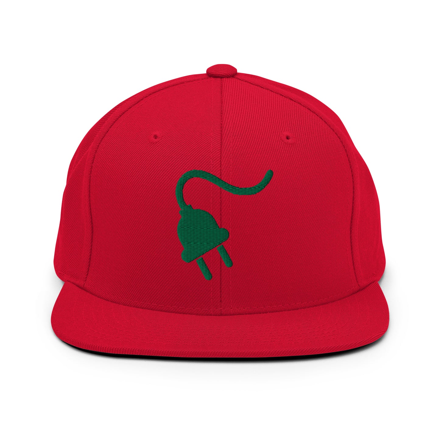 The Plug (Green) - Snapback Hat