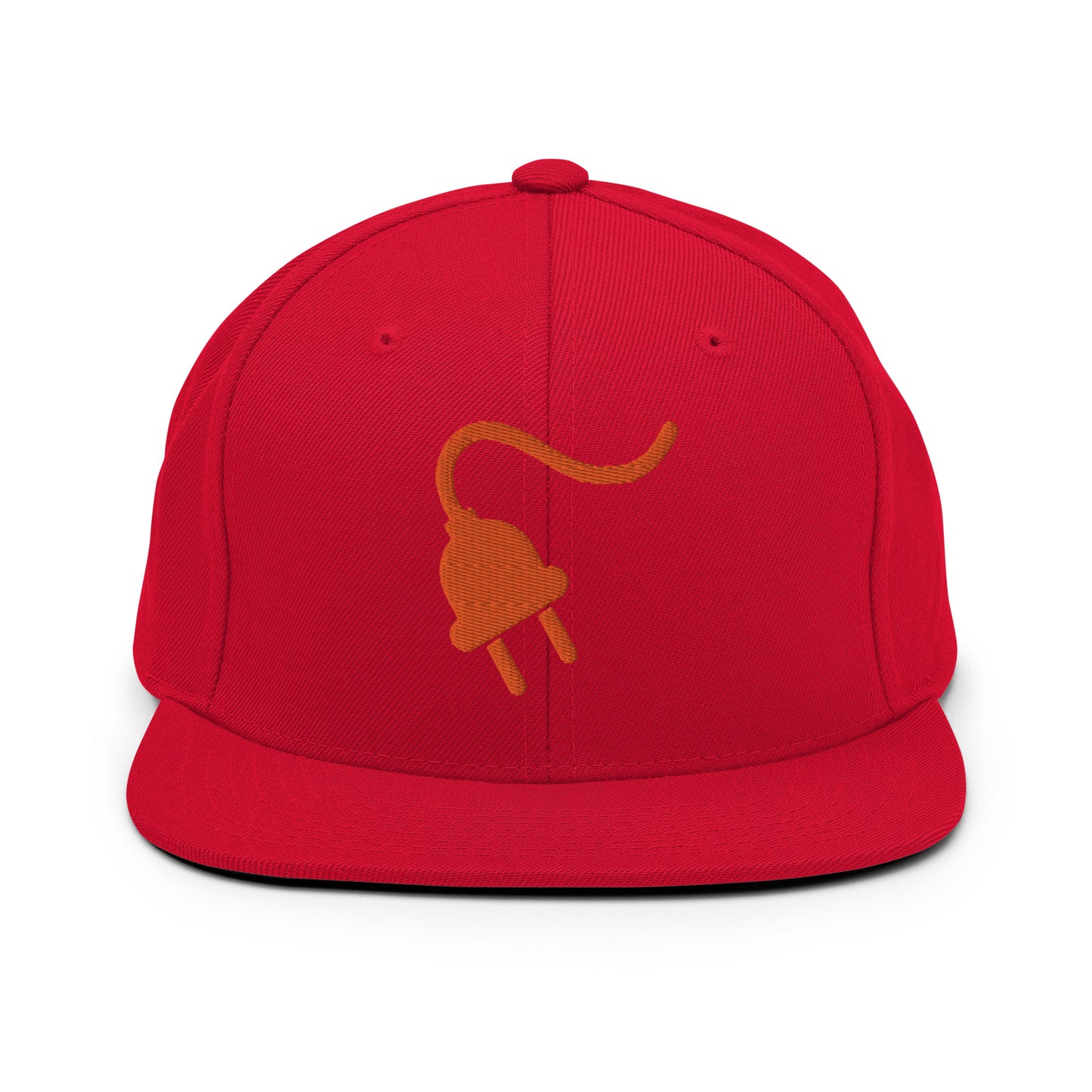 The Plug (Orange) - Snapback Hat