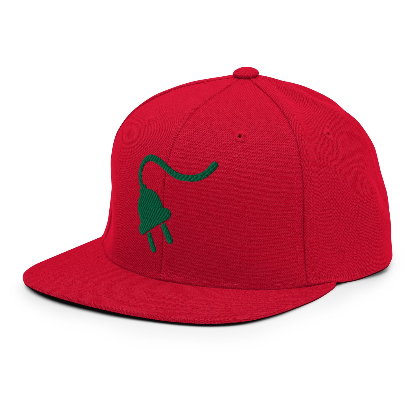 The Plug (Green) - Snapback Hat