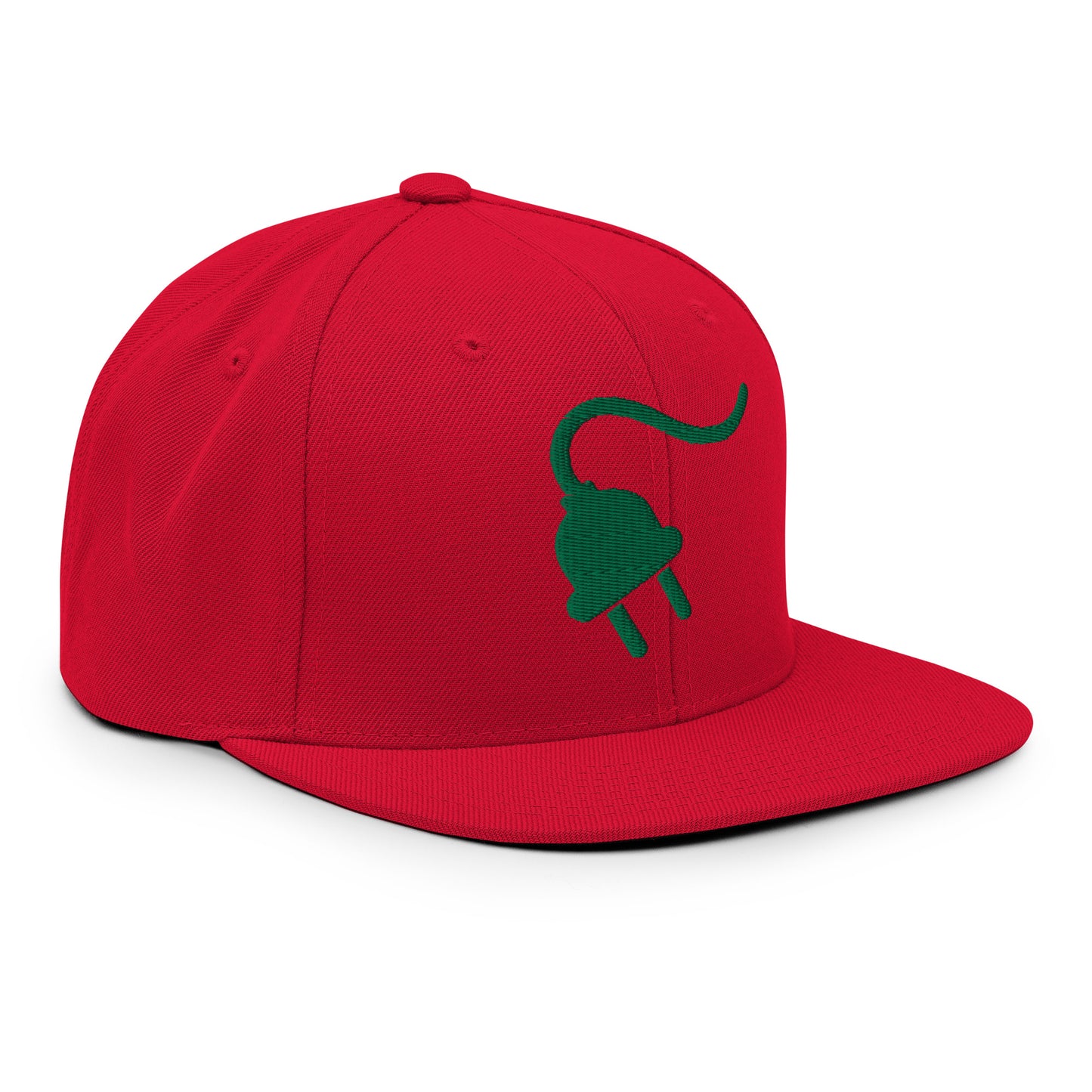 The Plug (Green) - Snapback Hat