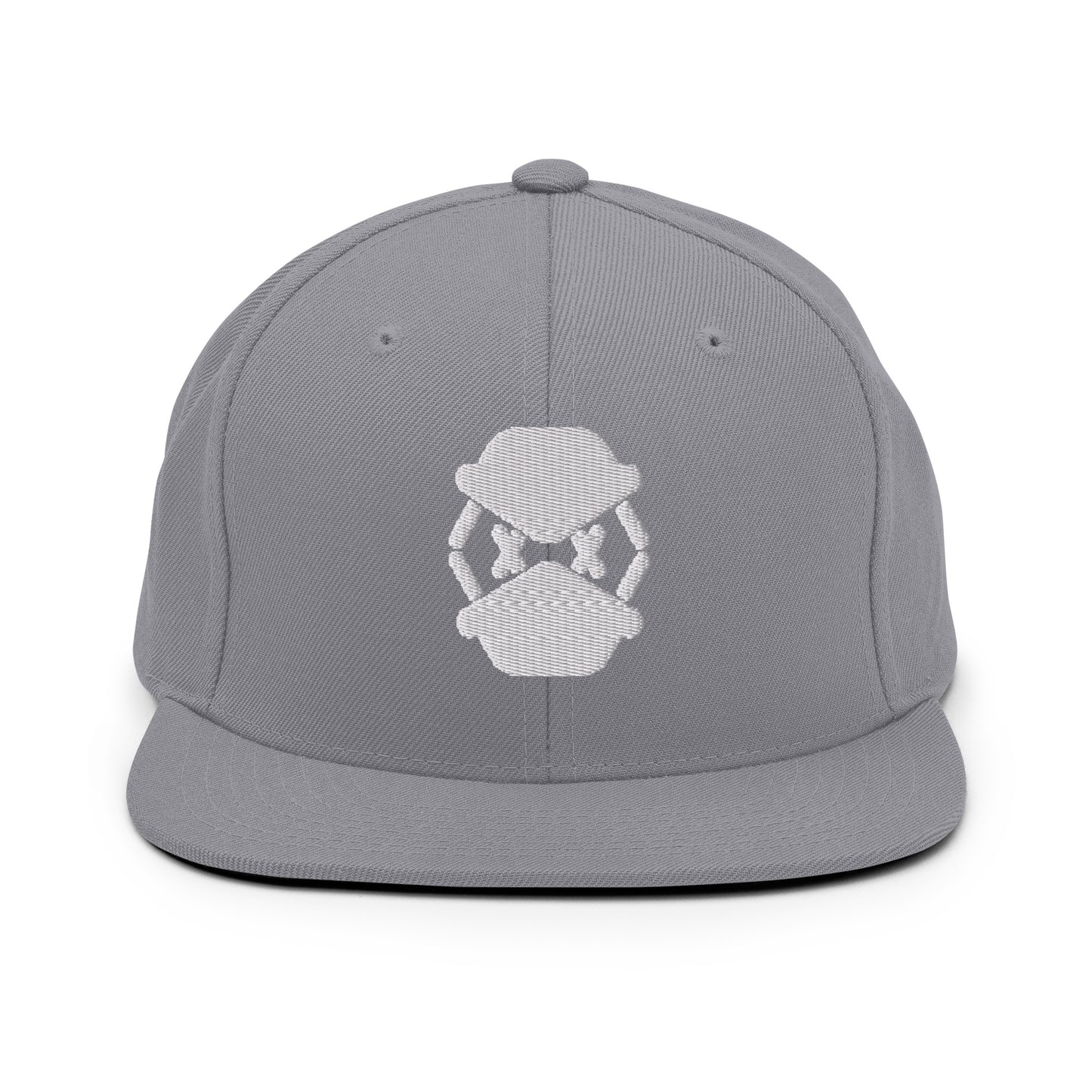 Plug (White) - Snapback Hat