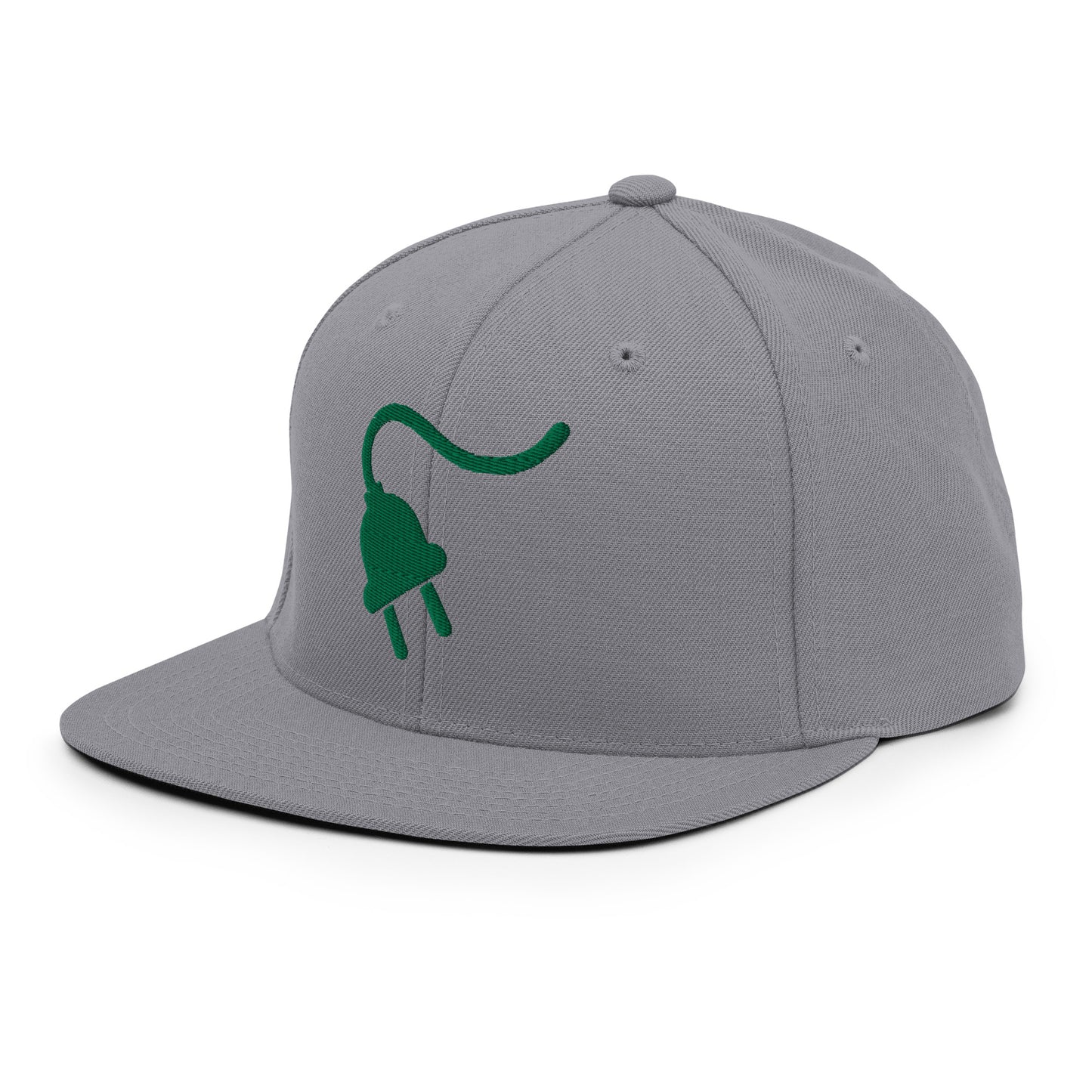 The Plug (Green) - Snapback Hat