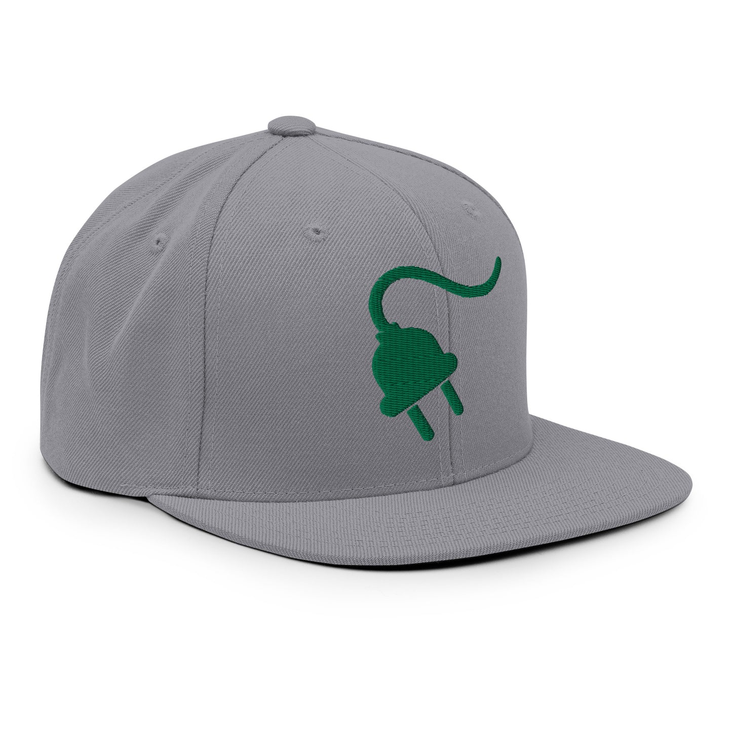 The Plug (Green) - Snapback Hat