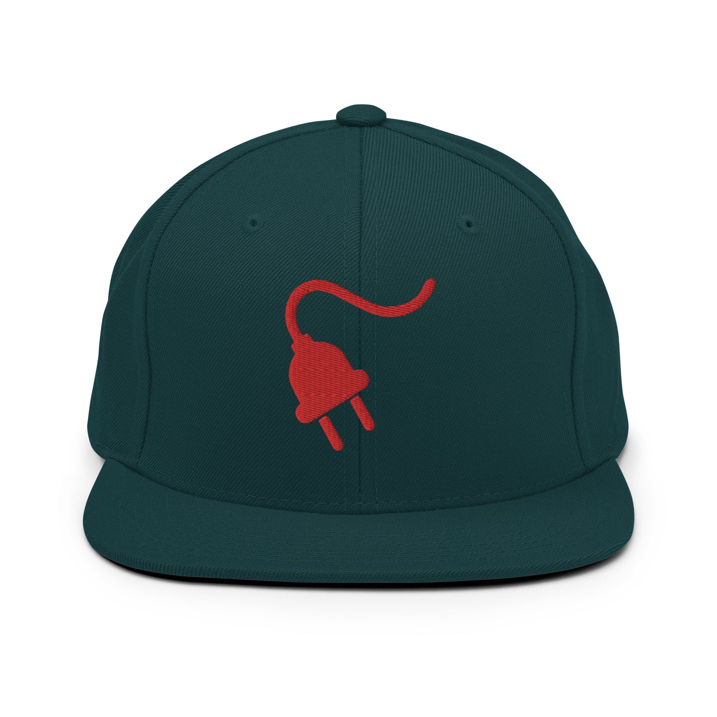 The Plug (Red) - Snapback Hat