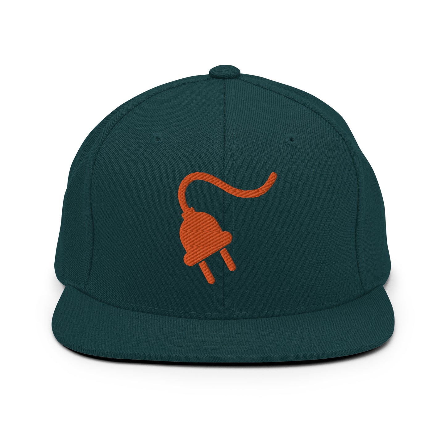 The Plug (Orange) - Snapback Hat